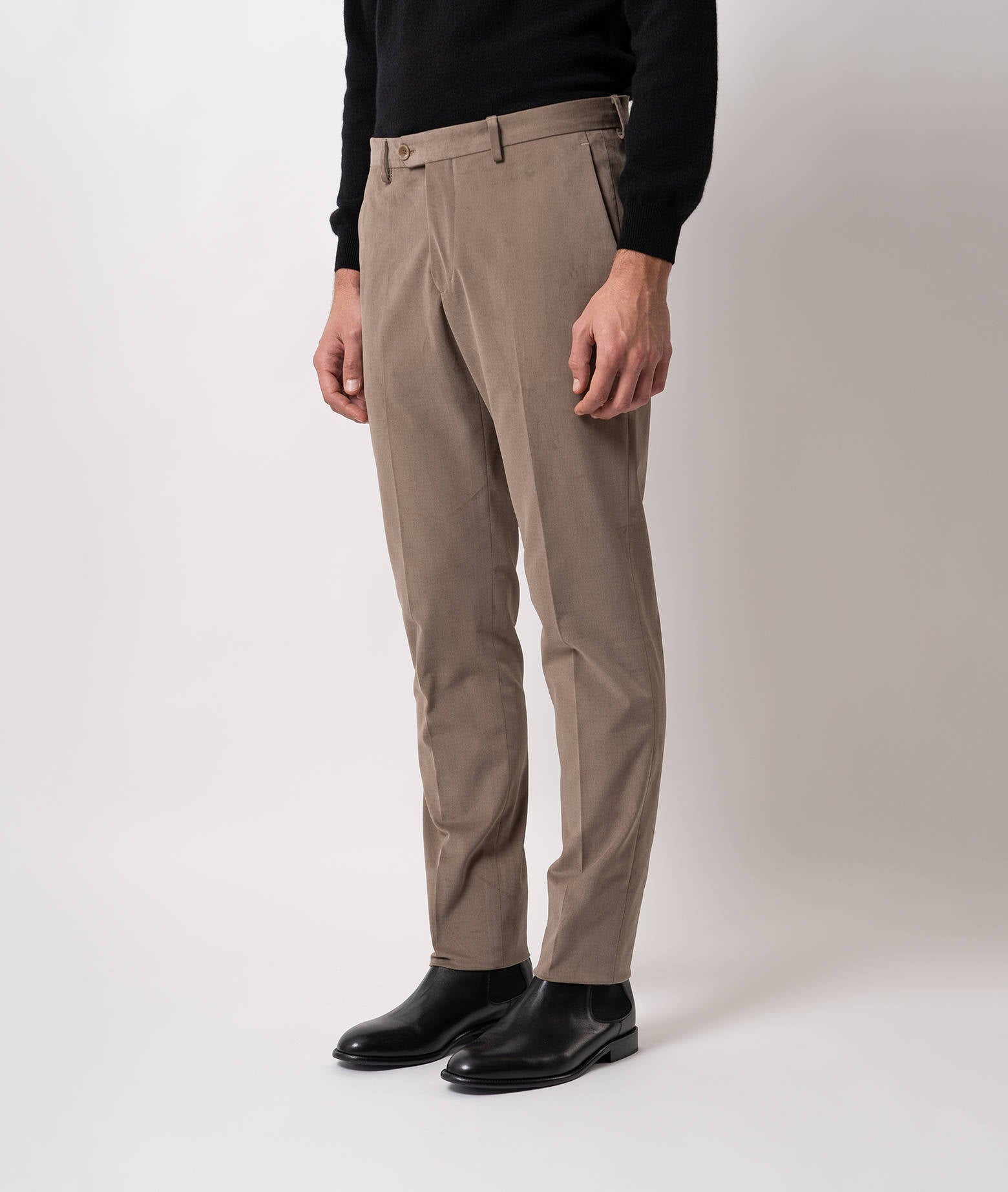 Cotton Chino Megeve Darkblue Sportswear Trousers