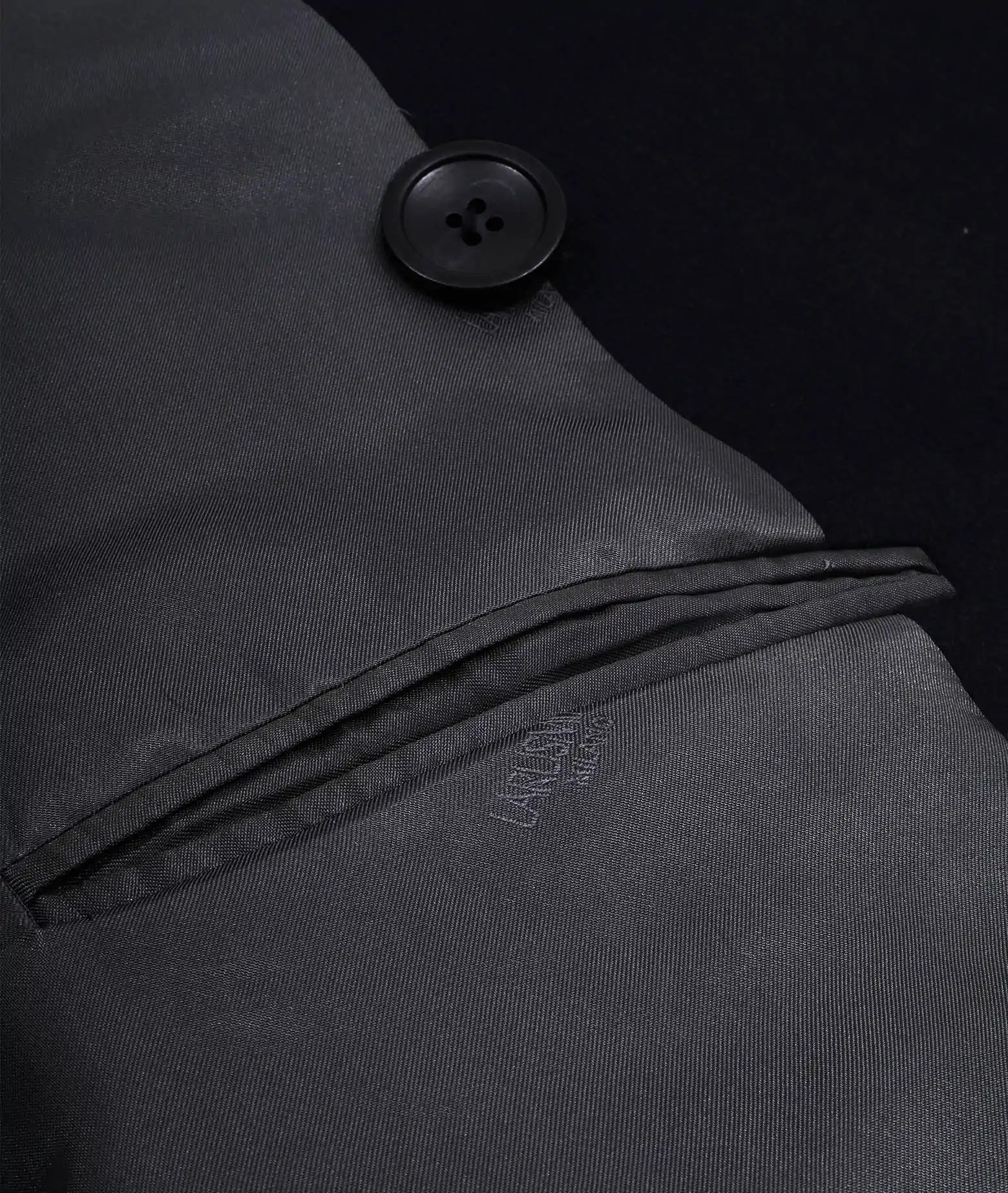 Wool And Cashmere Peacoat Denali Blue Capo Lungo Industriale