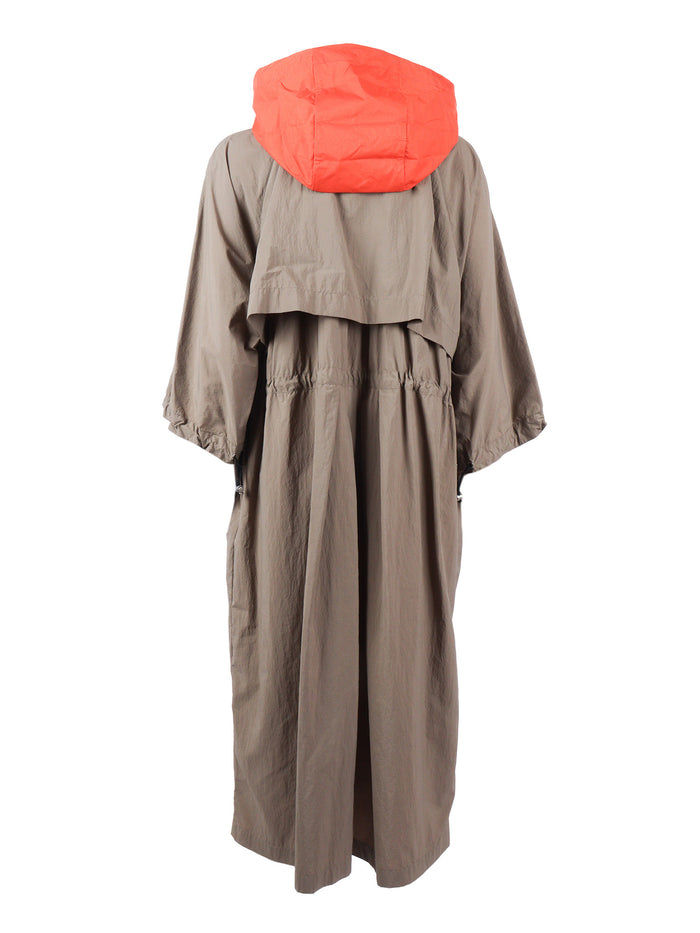 KOTONE - WOMAN HOODED JACKET Beige Short Puffer