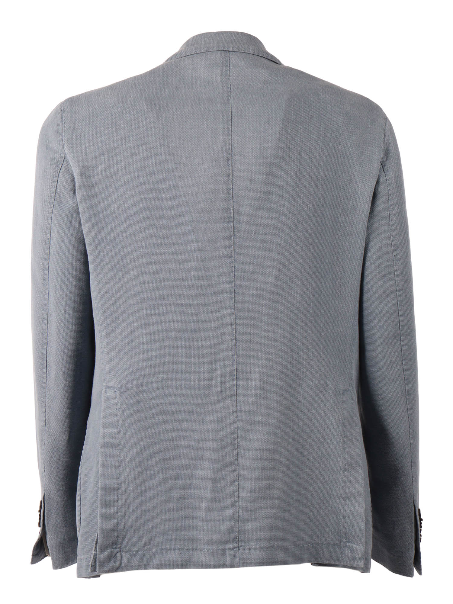 Jacket Grey Cotton Ramie