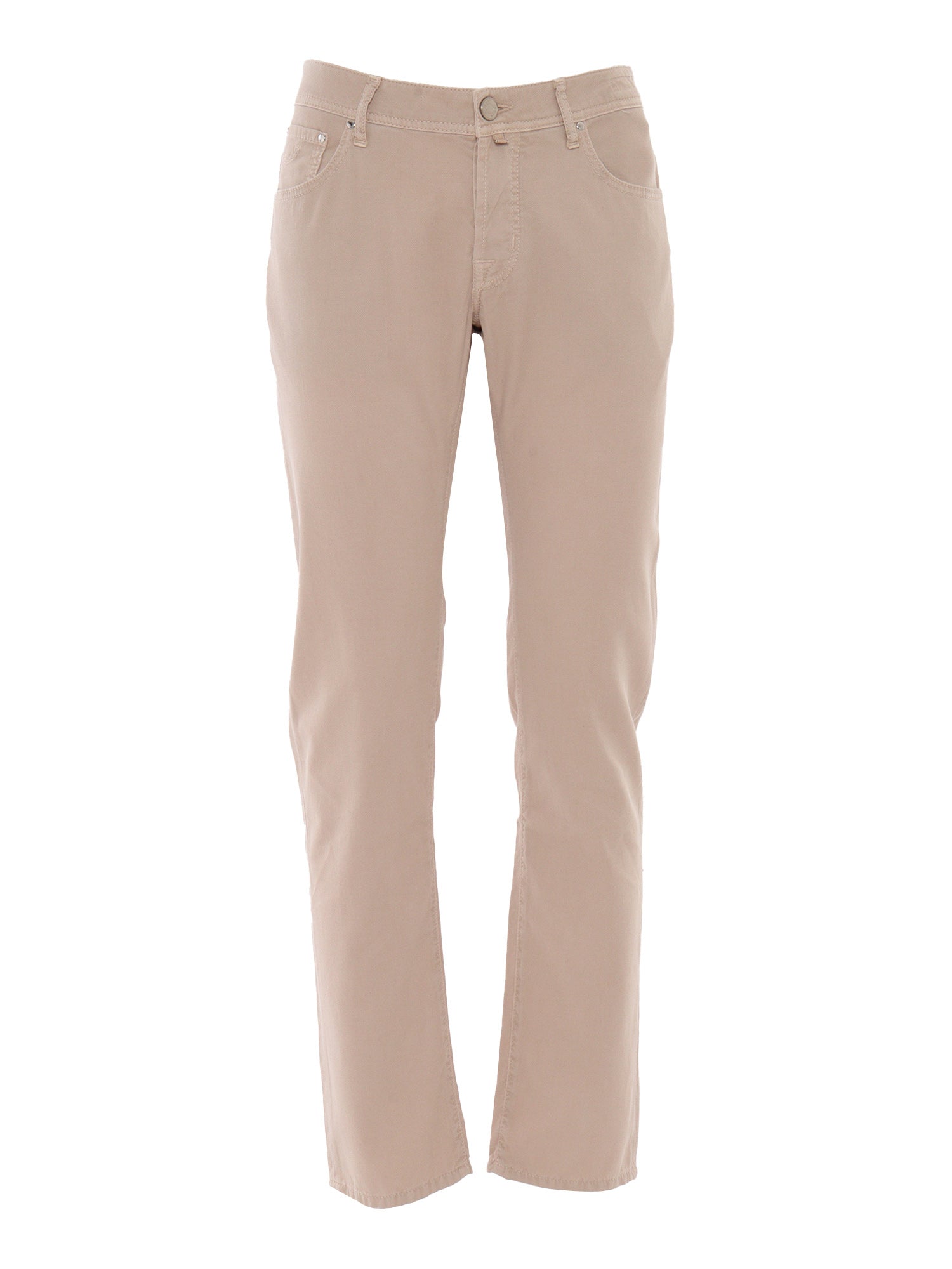 Nick Slim Fit Pants Brown Cotton Lyocell Elastane Jean