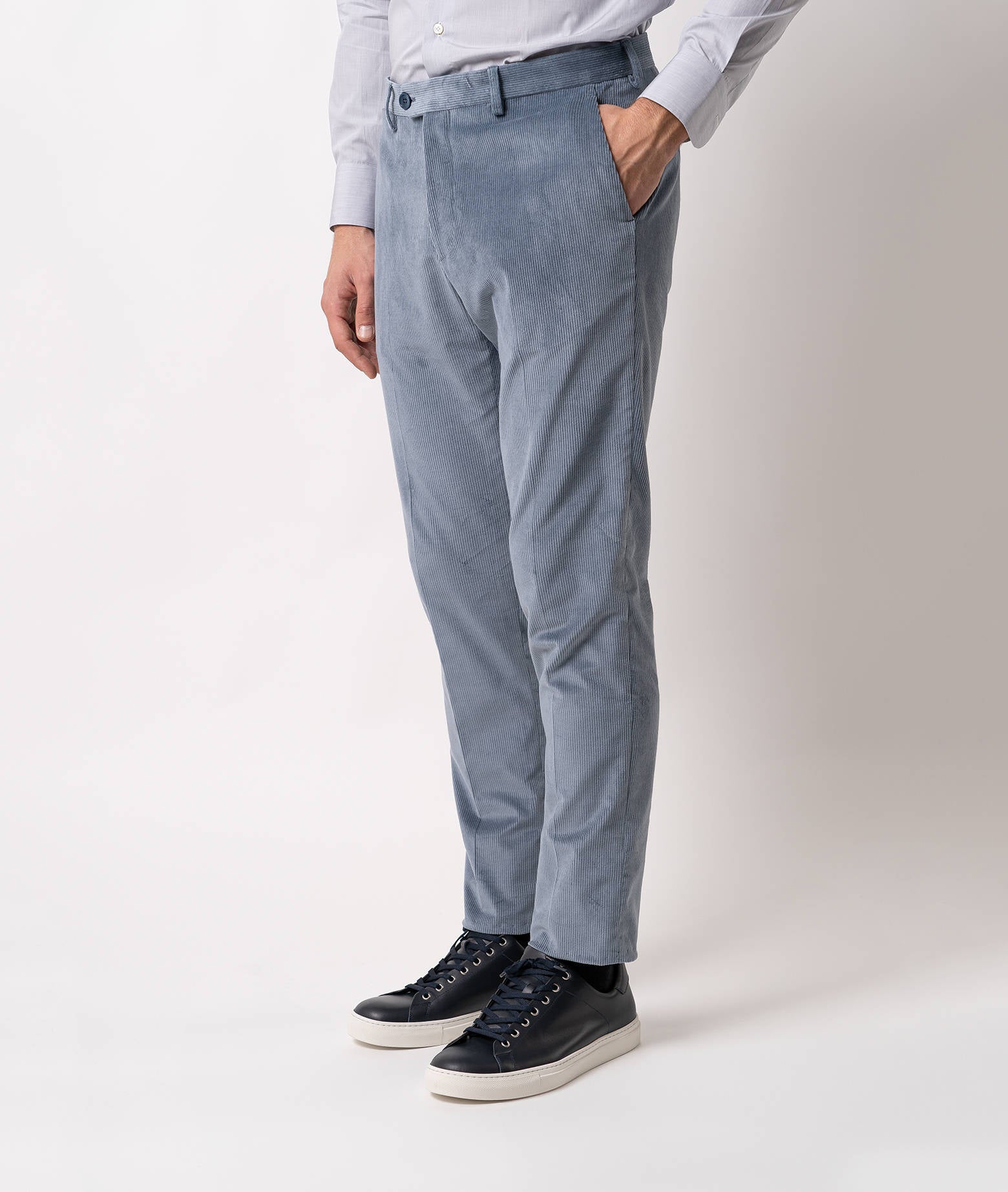 Velvet Trousers Cortina Midnightblue Sportswear