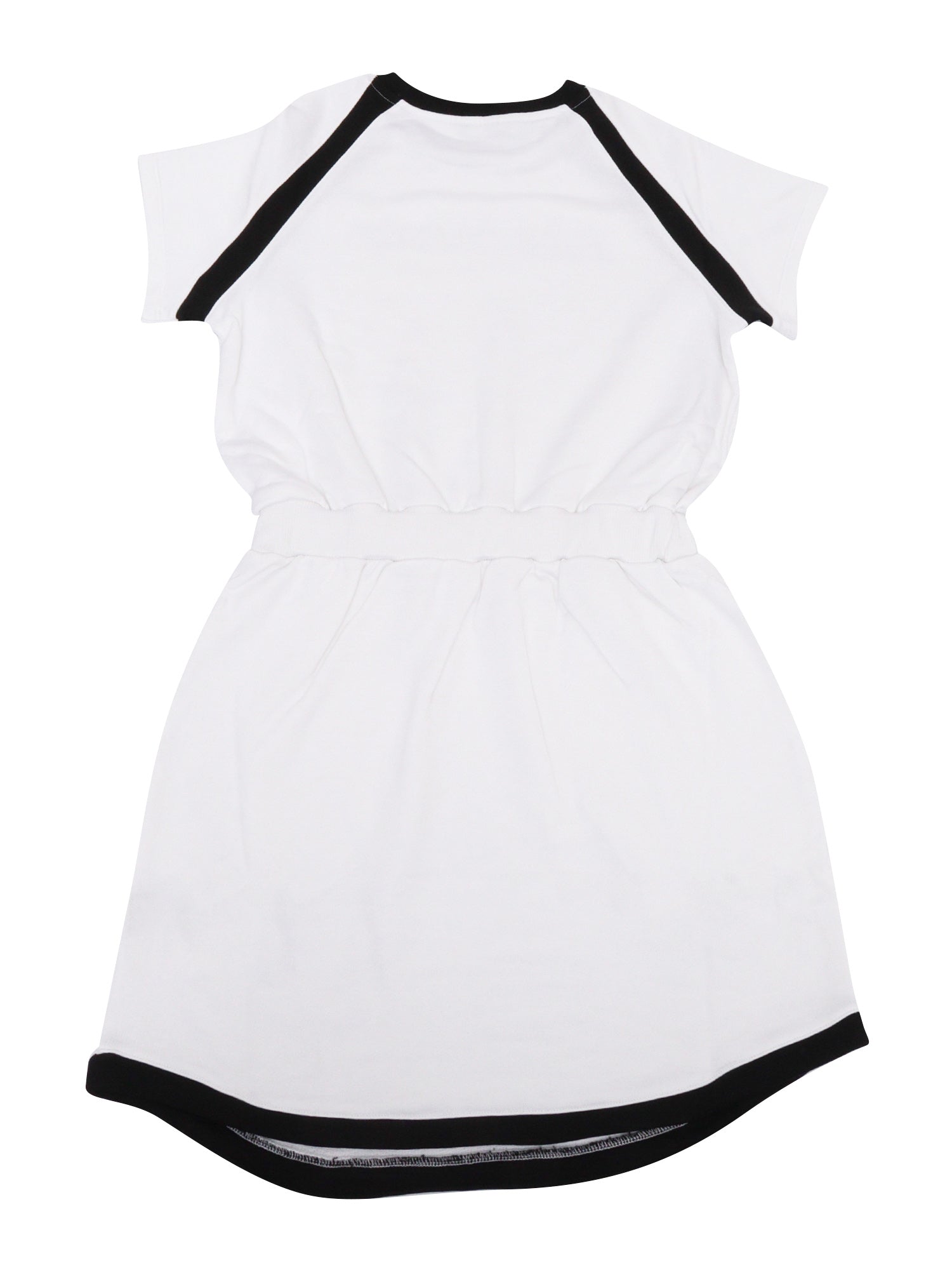 JERSEY DRESS White Rayon Cotton