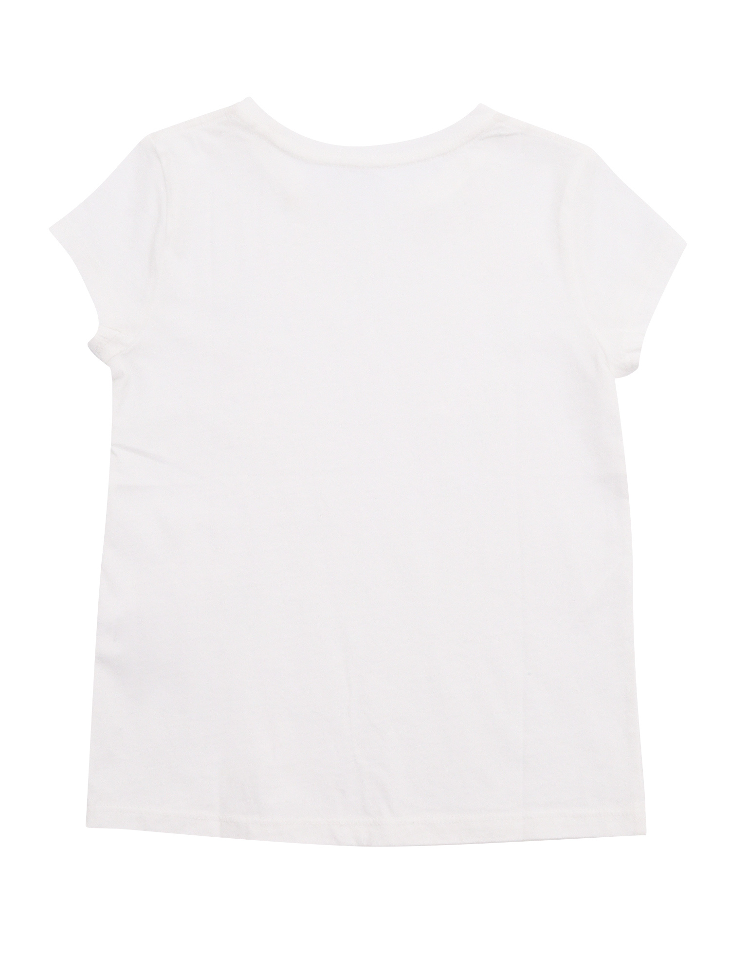 SS CN TEE-TOPS-KNIT White Cotton Short Sleeves T-shirt