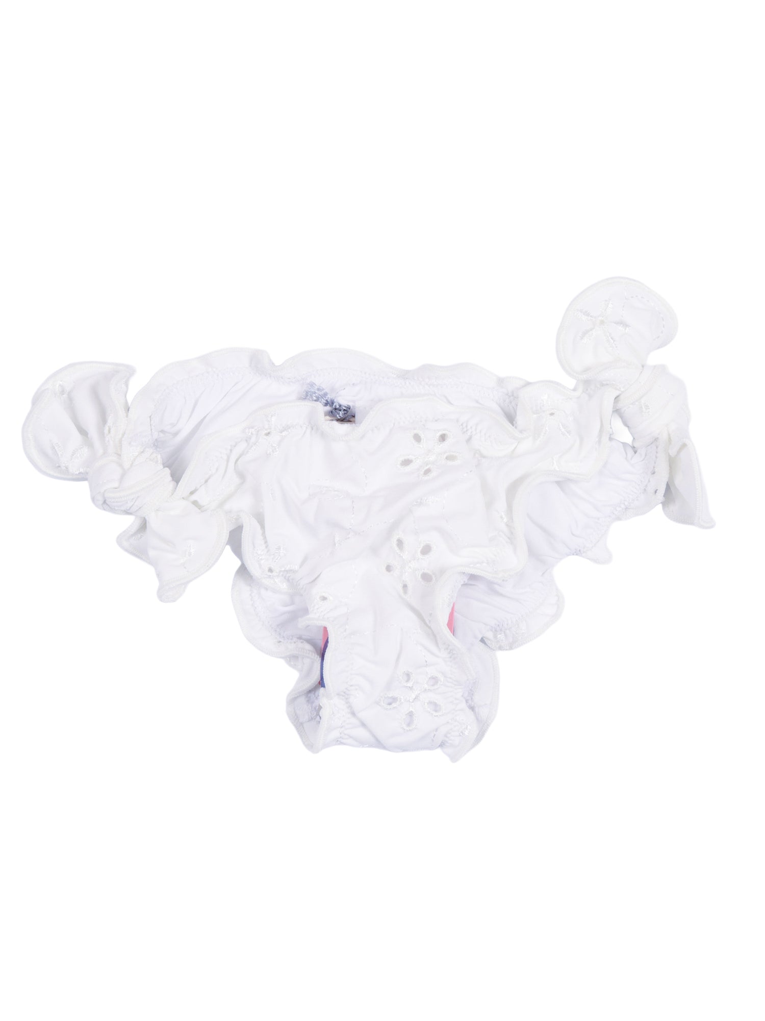 Cric-Sangallo Flower Embry 01 White Polyamide Elastane Costume