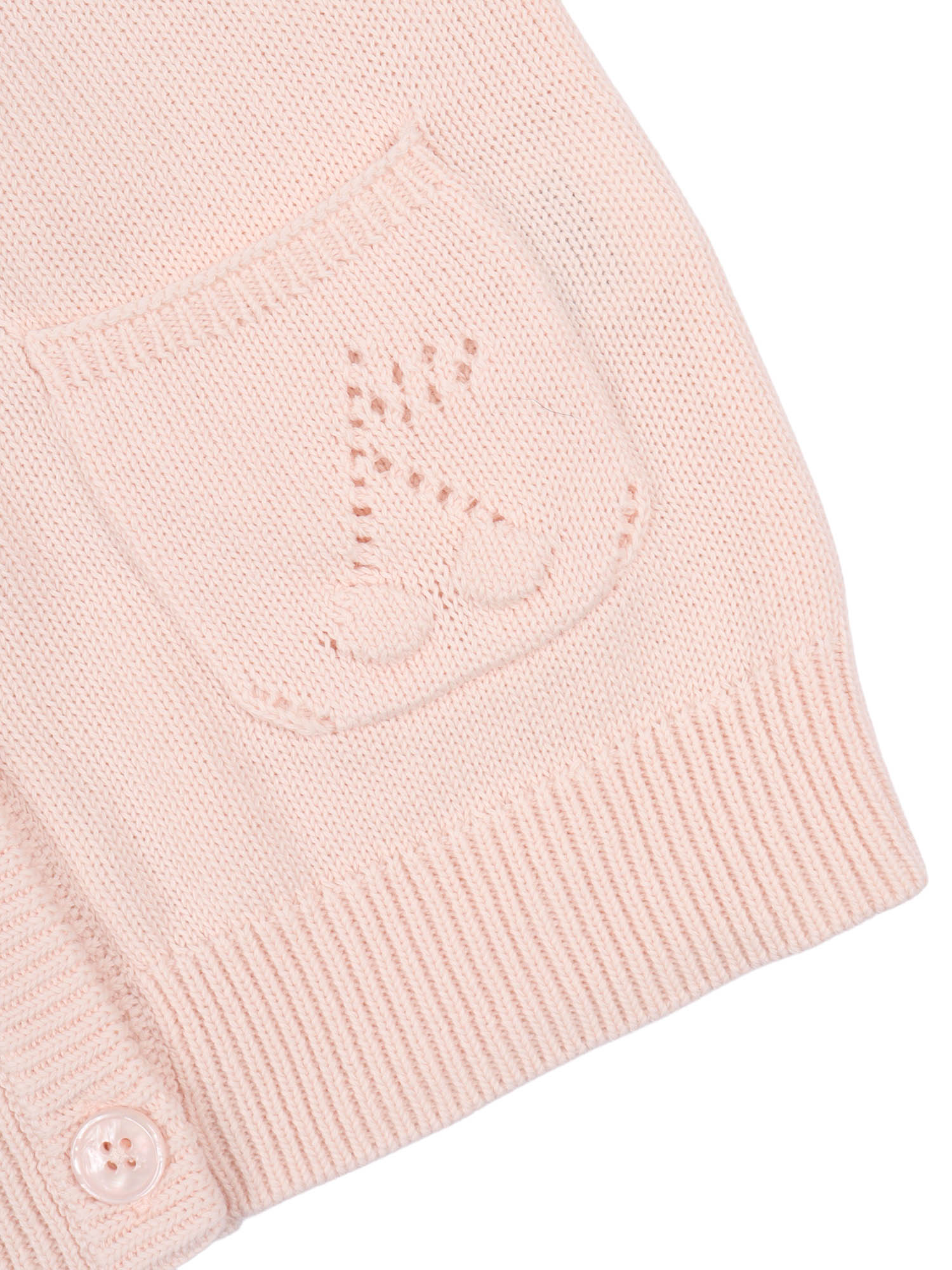 ELISEA CARDIGAN Pink Organic Cotton