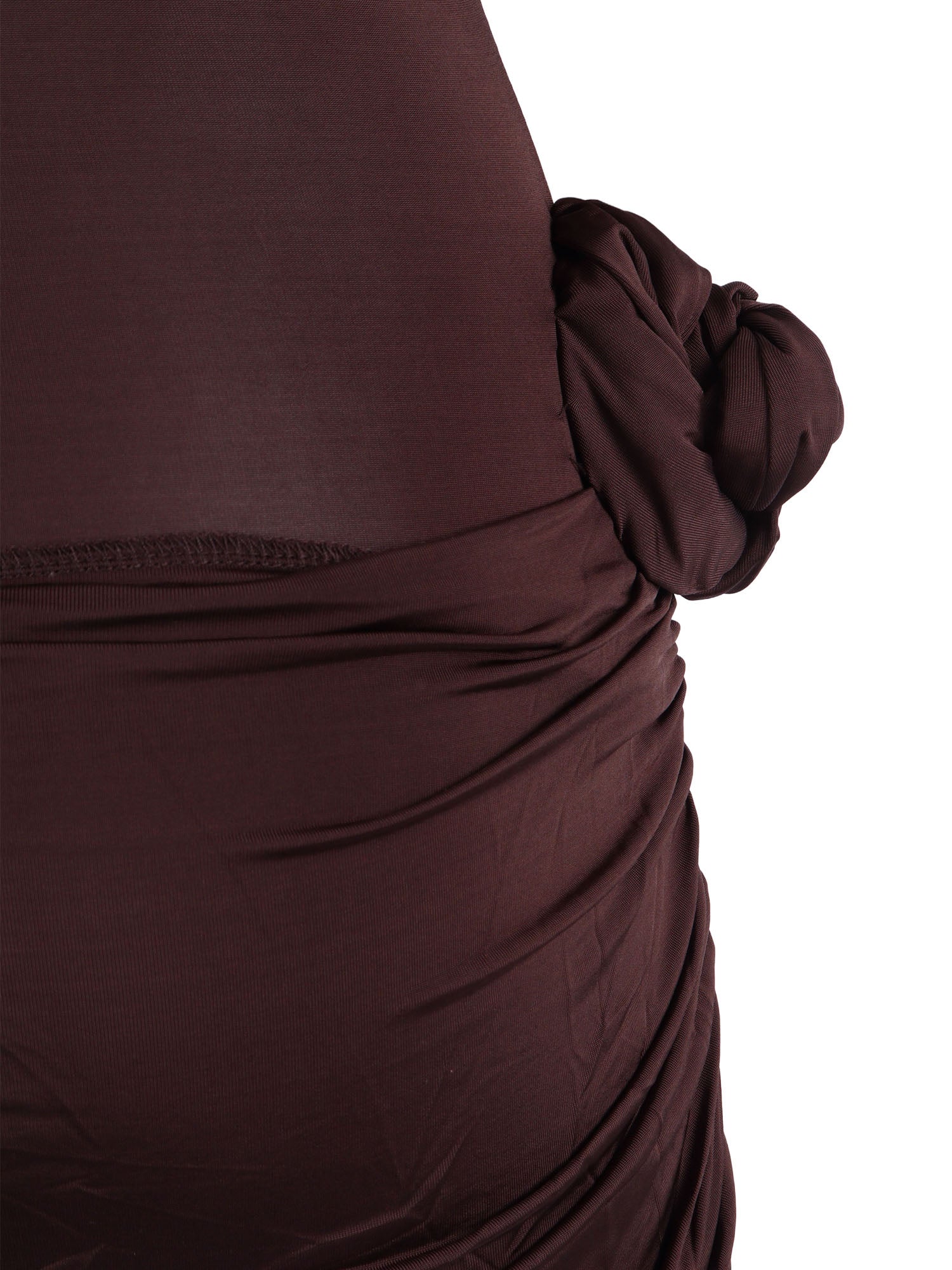 Nuria Dress Brown Mini