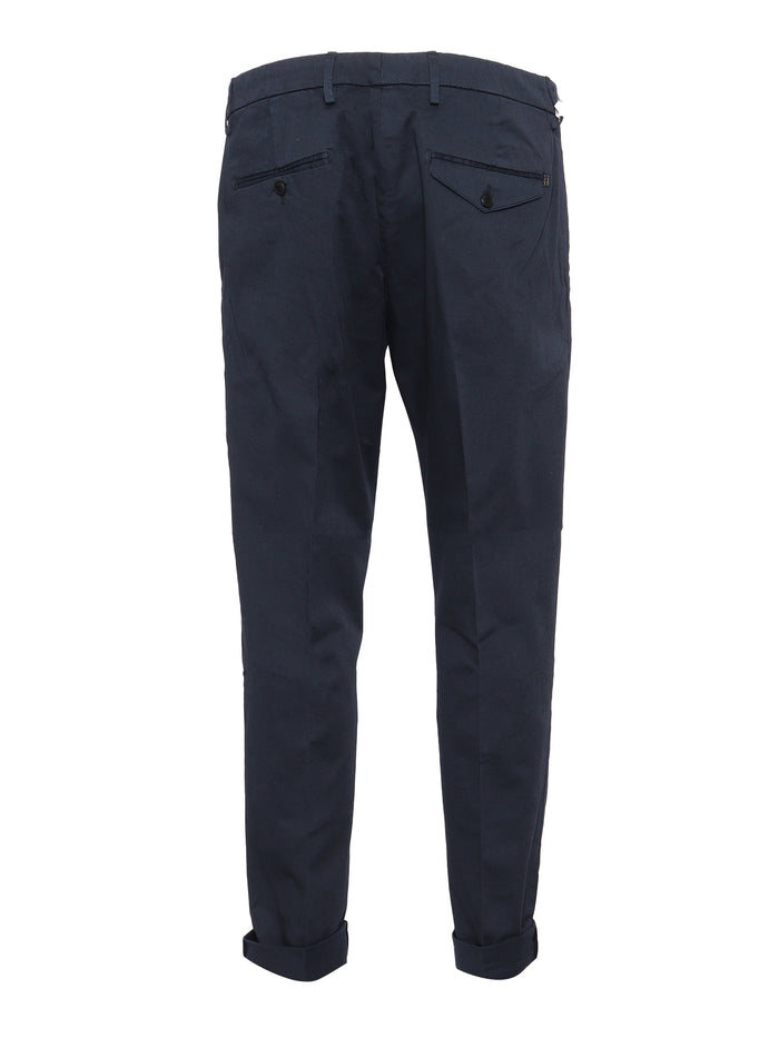 JOE PANTS Blue Cotton Elastan Jean