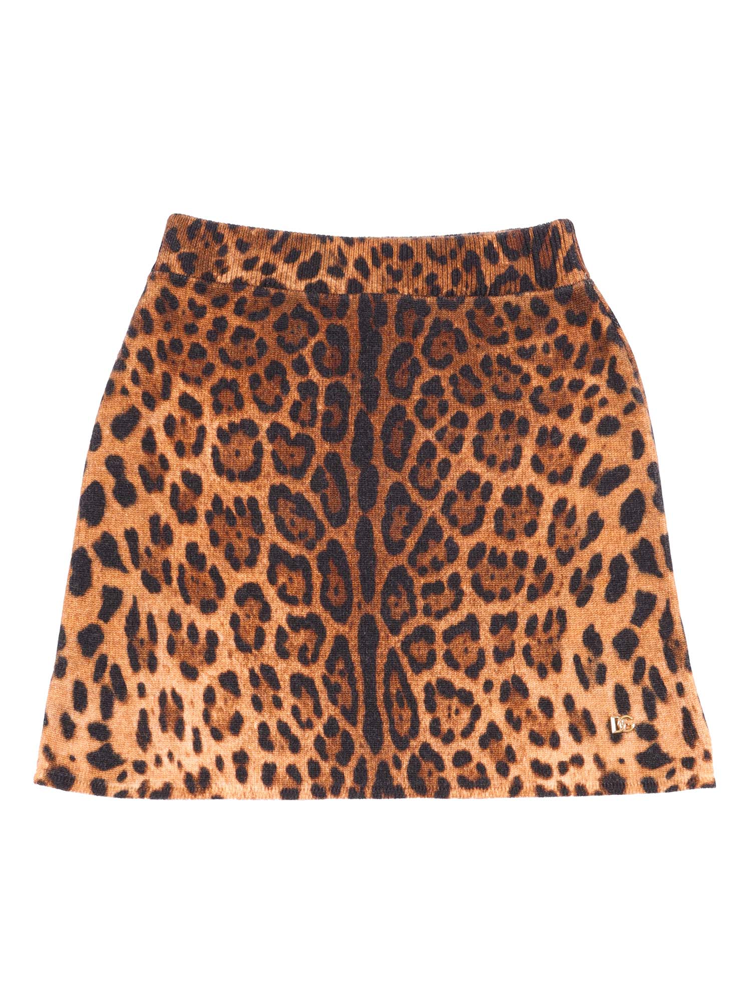 Skirt Brown Virgin Wool
