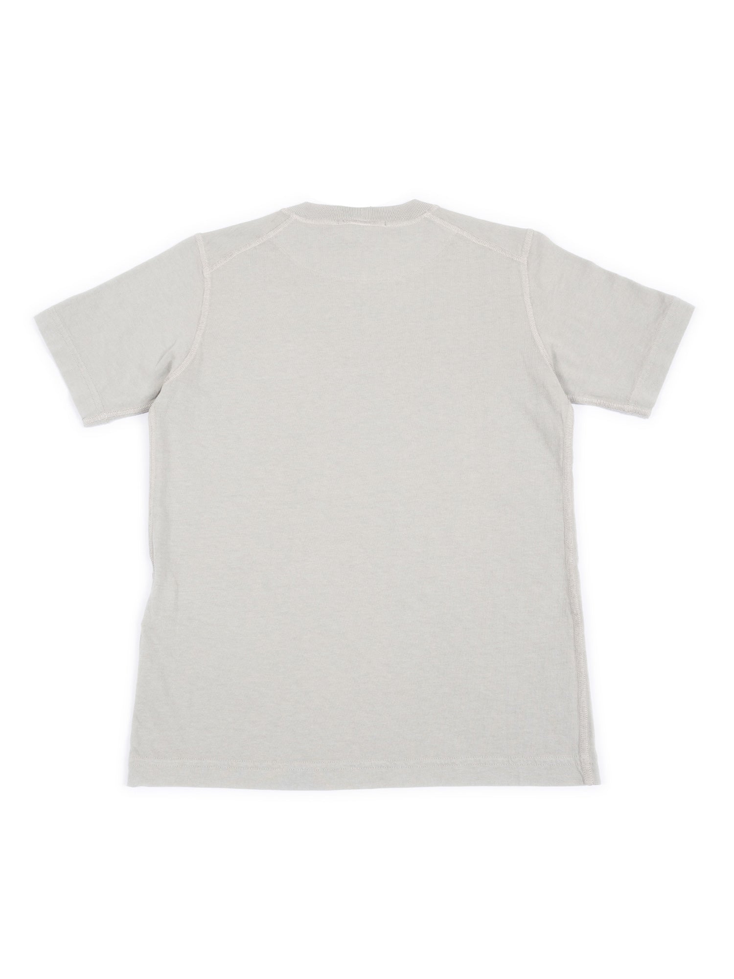 T-Shirt Grey Cotton Short Sleeves
