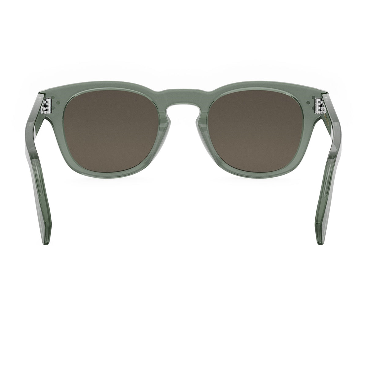 Celine CL40233I 3 Dots 96E Transparent Green Verde Acetate Occhiali Da Sole