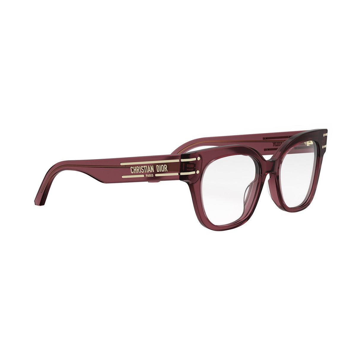 DiorSignatureO B2I 3500 Bordeaux Rosso Acetate Occhiali Da Vista
