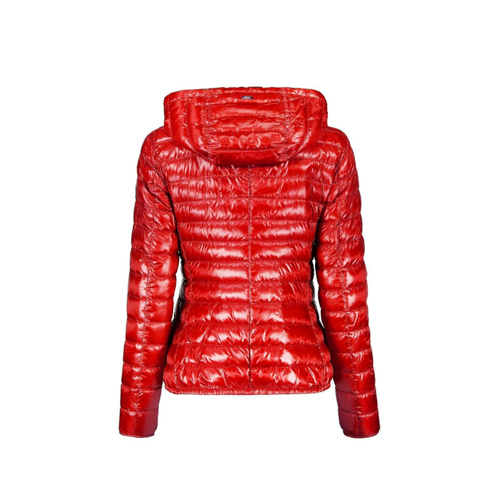 Herno Down Jacket Red Polyamide