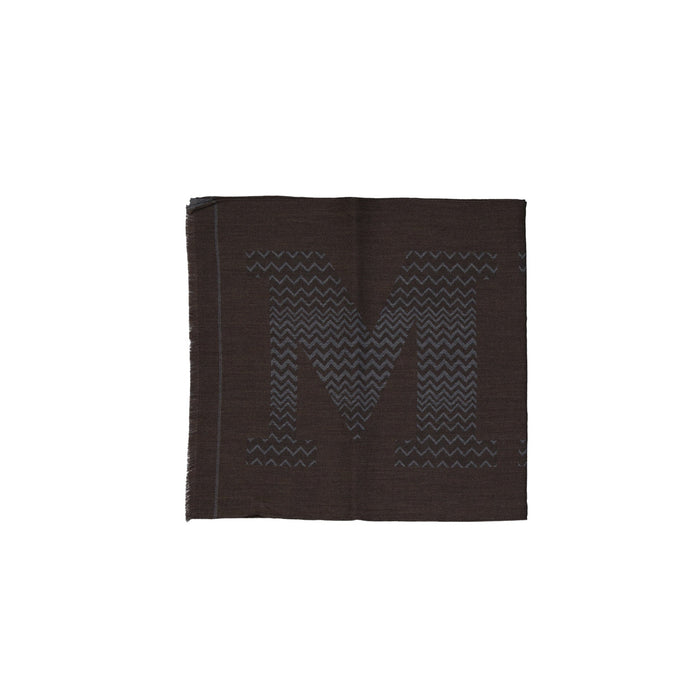 Missoni Wool Scarf Brown Virgin