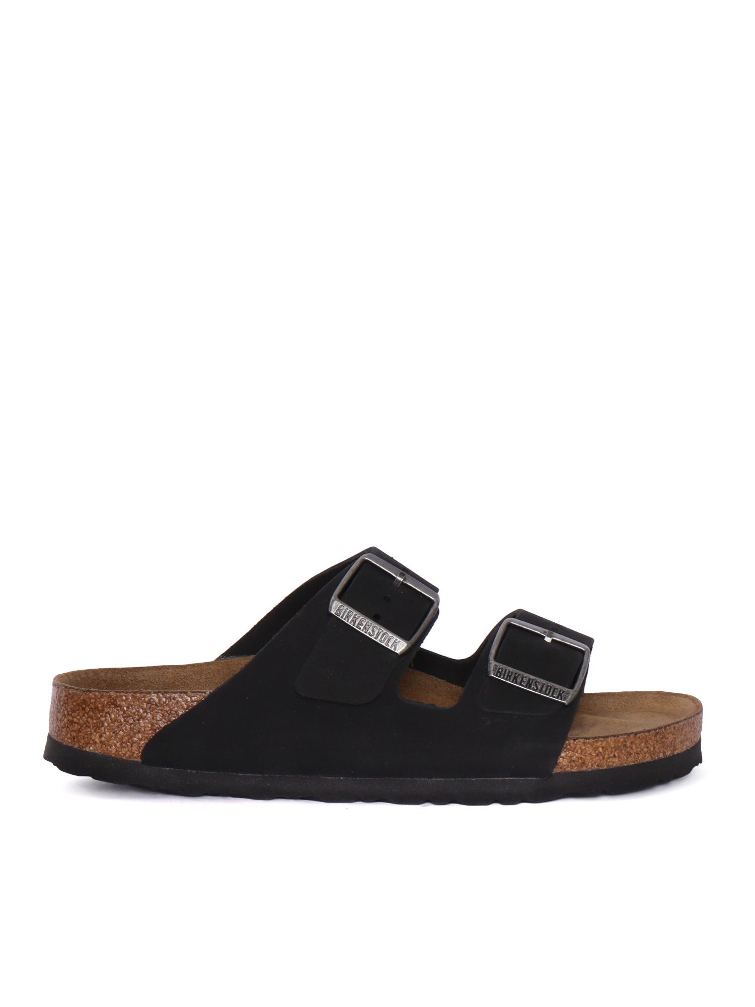 Arizona SFB black, Nubuck Leather Sole In Eva Sandal