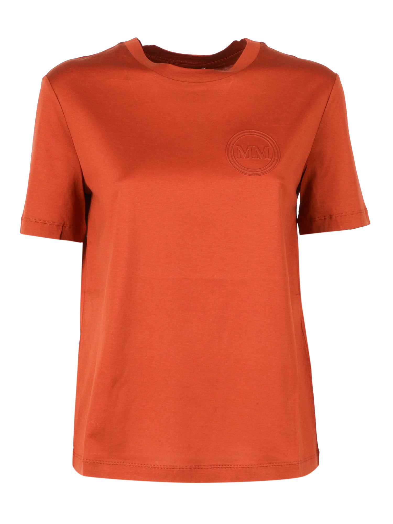 Blouse Orange Cotton