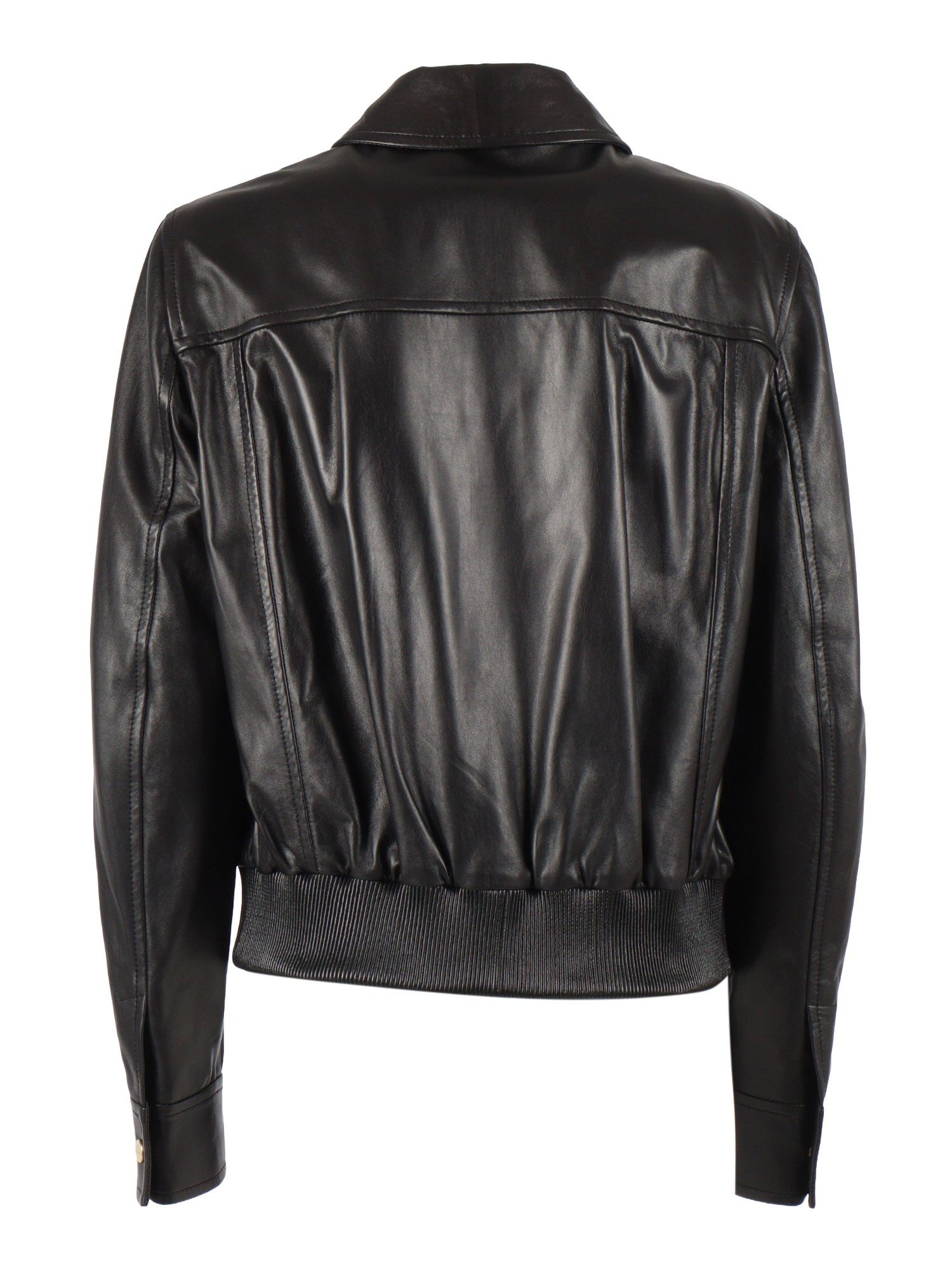 LEATHER JACKET Black