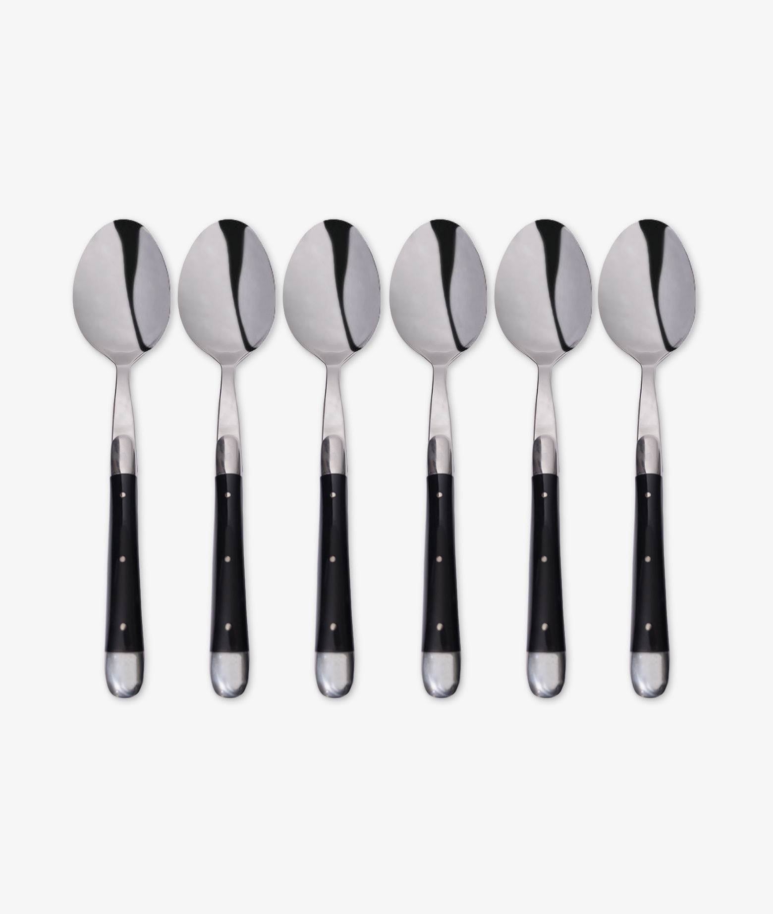 Table Spoons Black Cucina / Tavola