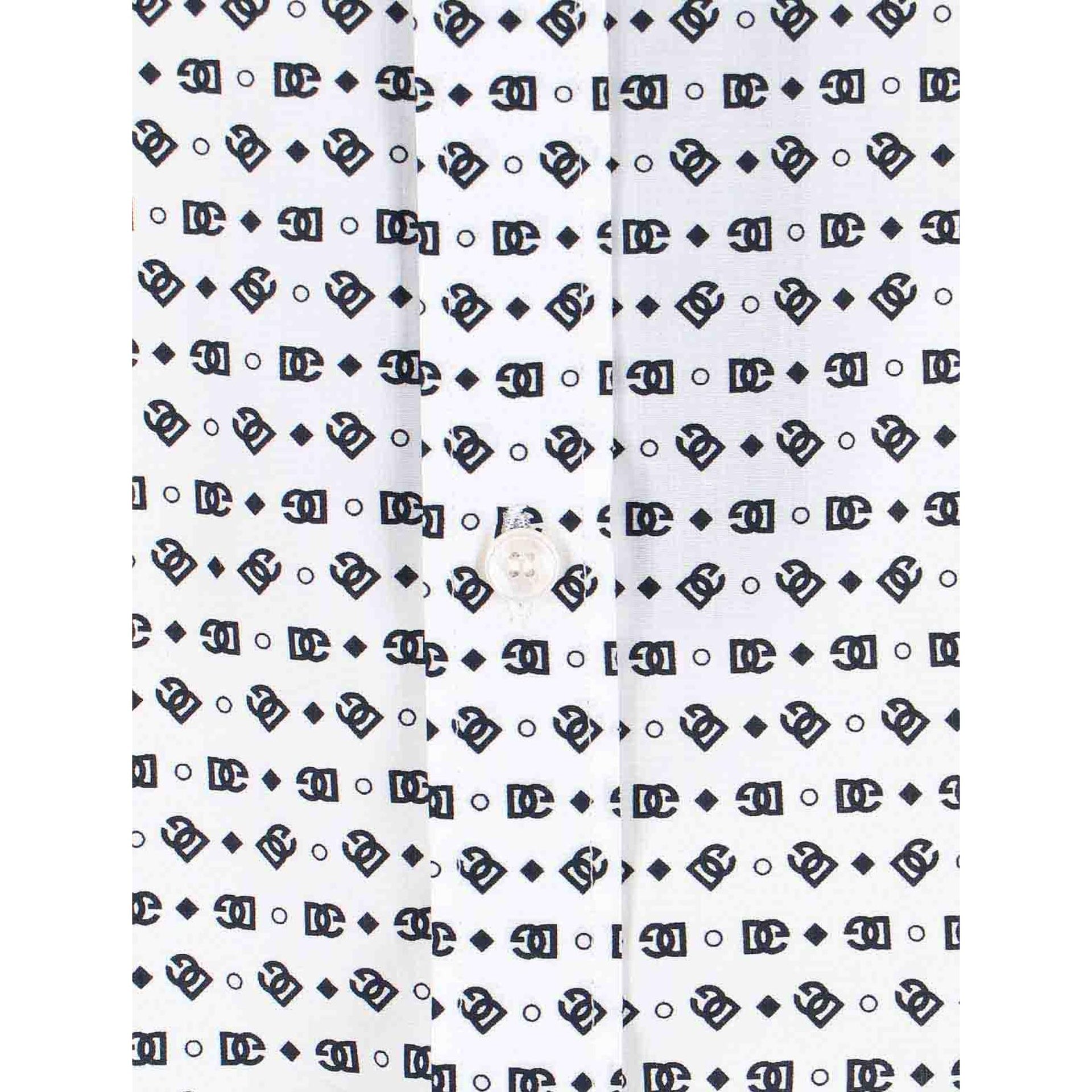 Dg Shirt White Cotton
