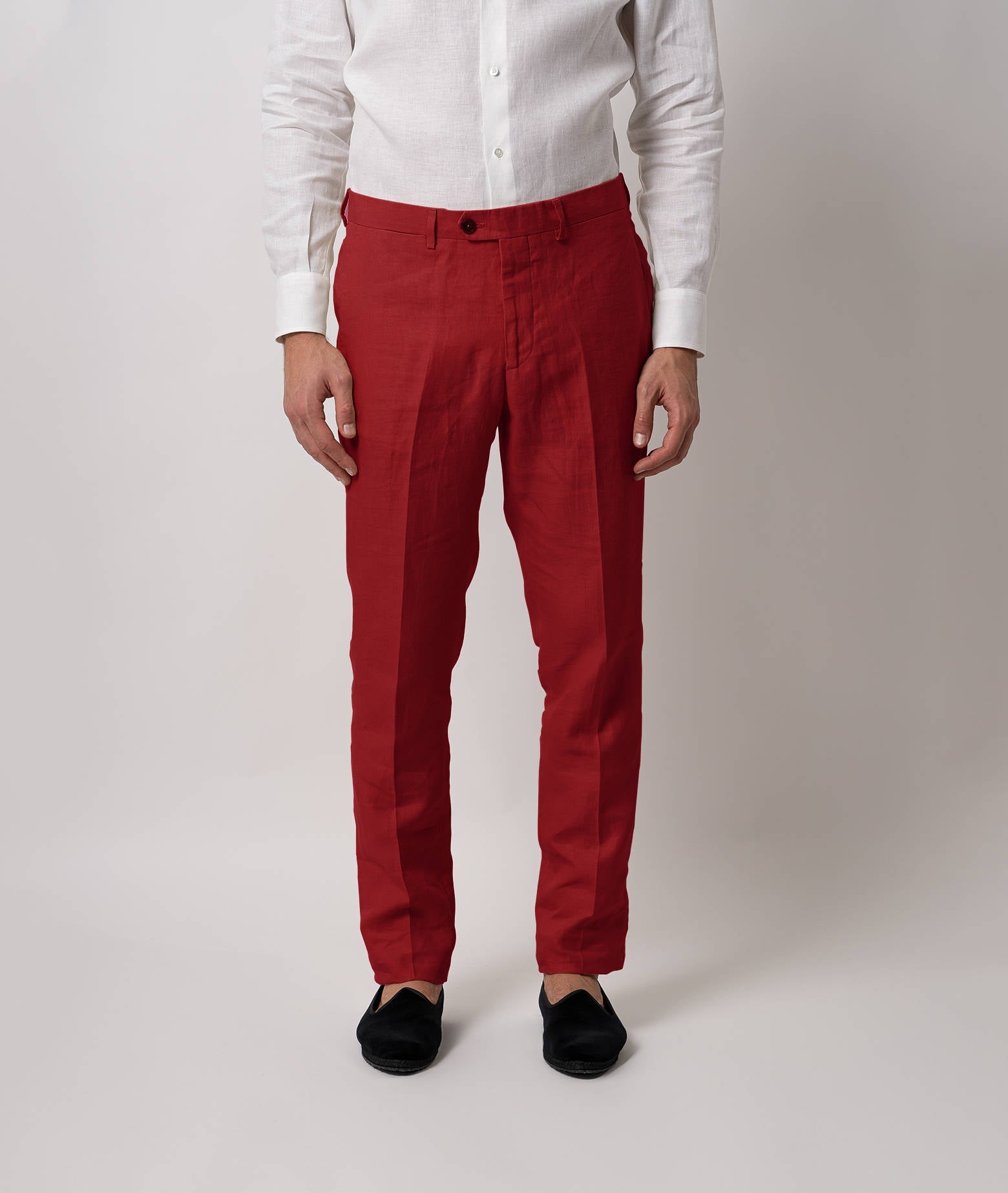 Linen Trousers Ubud Red Sportswear