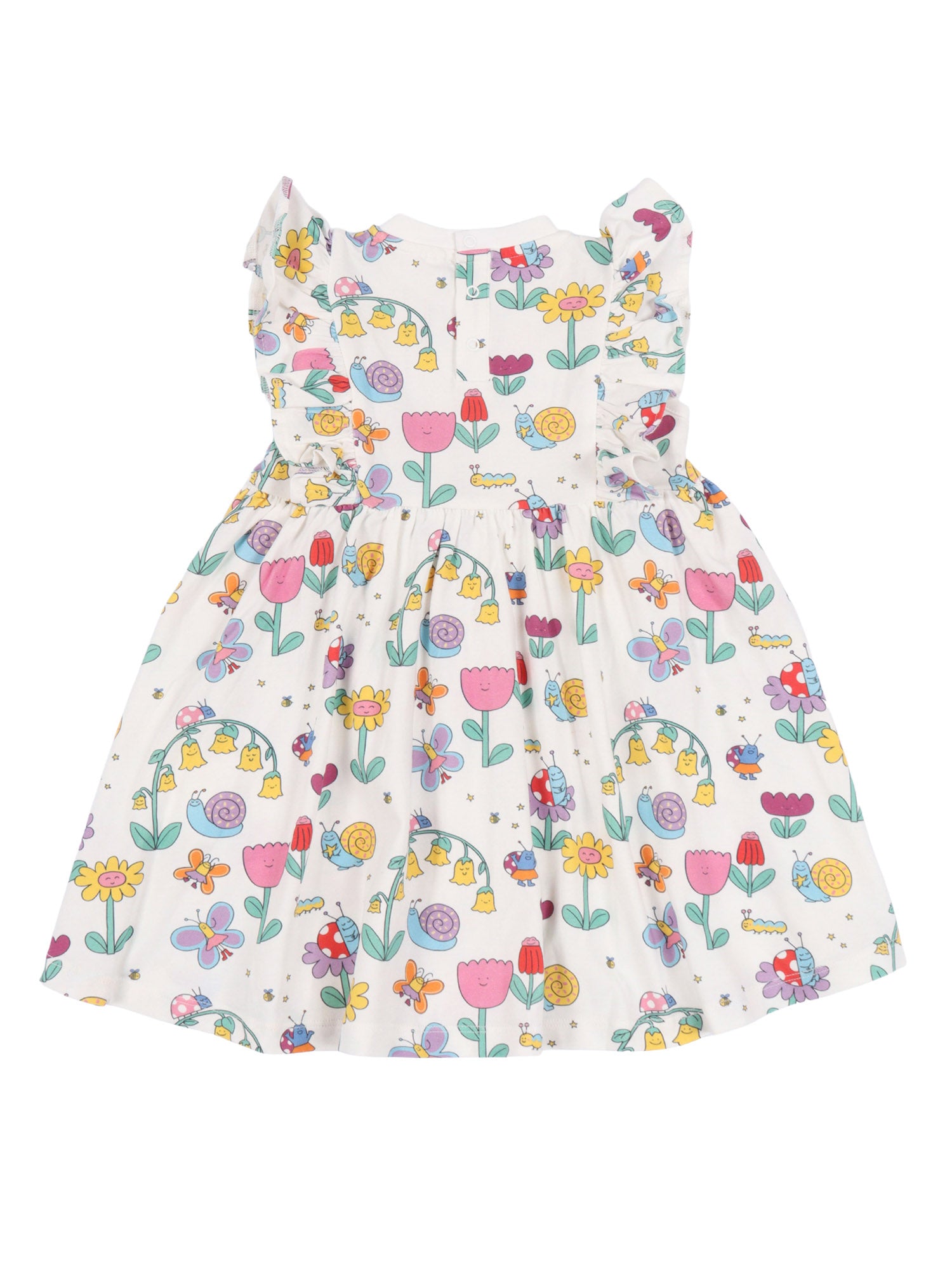 JERSEY DRESS White Cotton