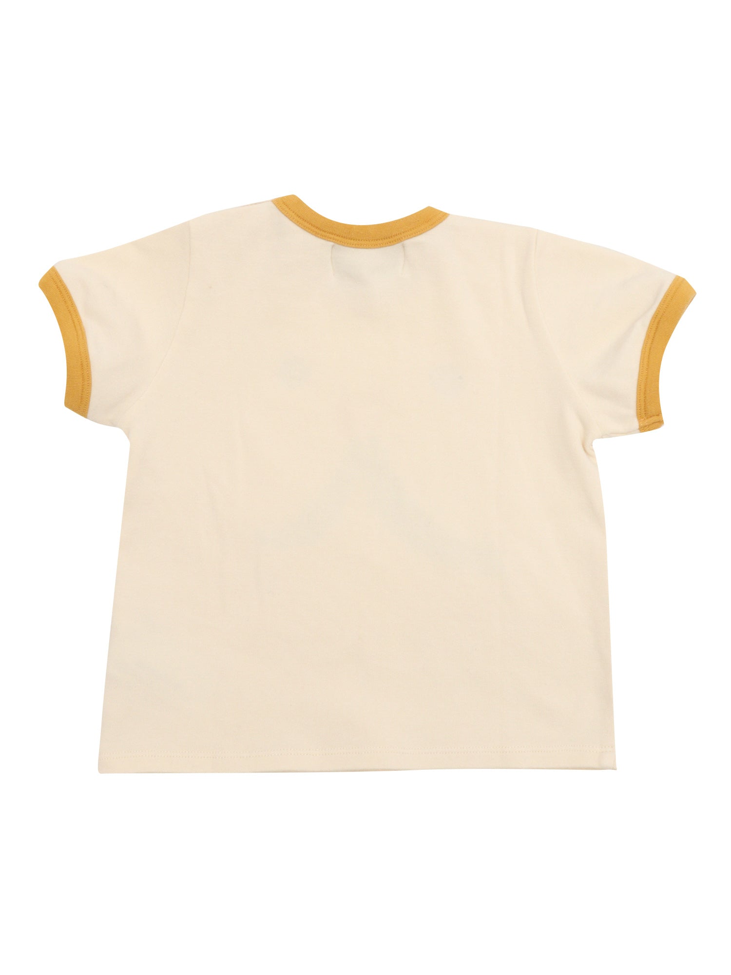 Baby Funny Face T-shirt White Bci Cotton Elastane Long Sleeves