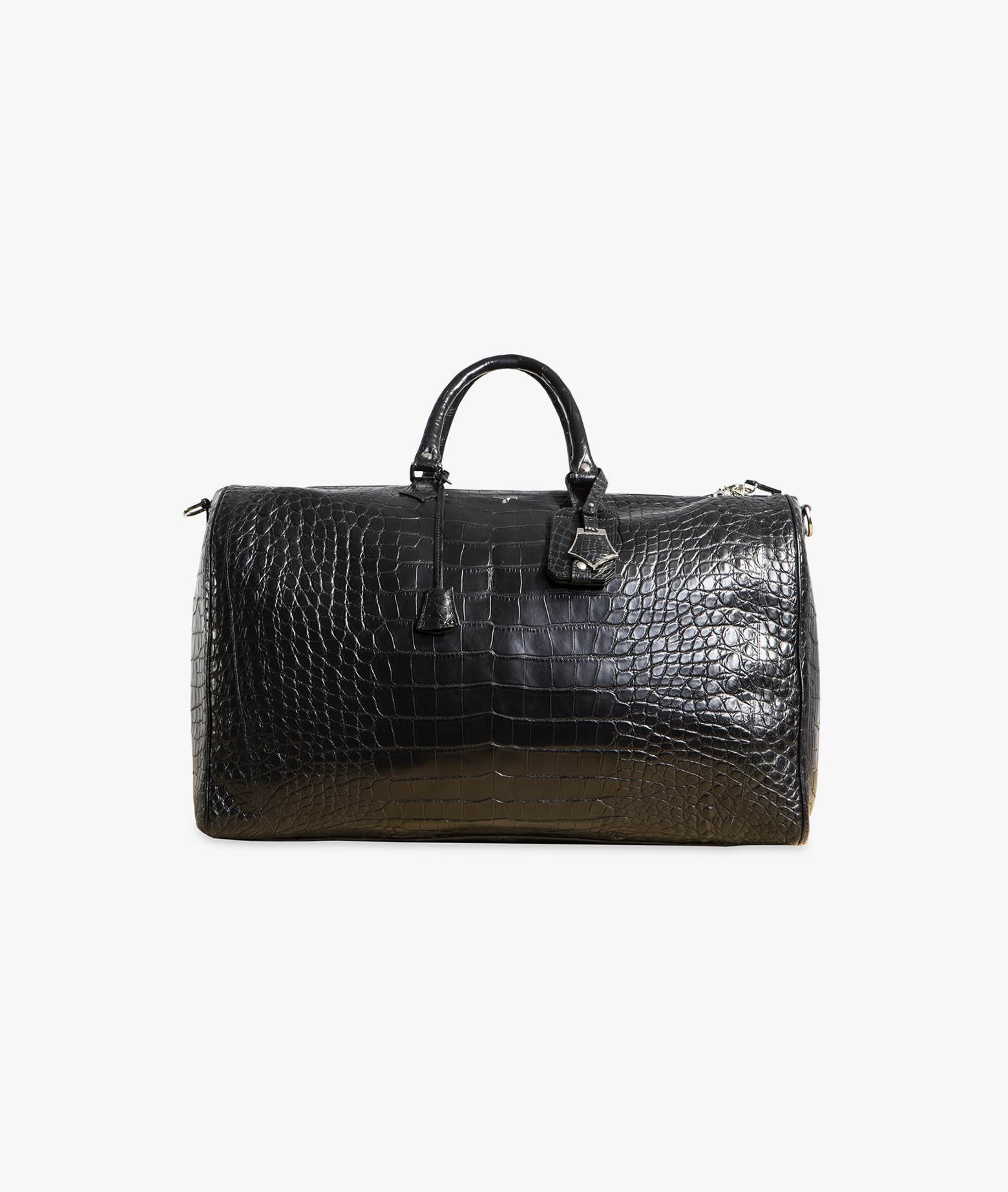 Carryall Alligator Linate Black Bag