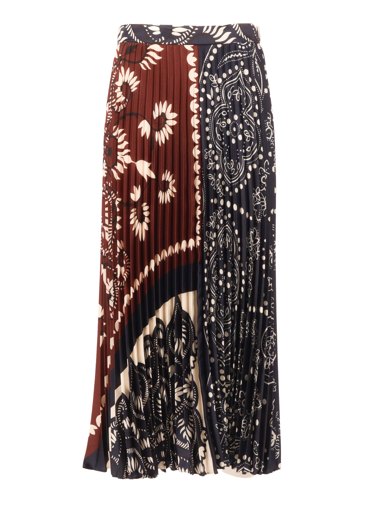 SKIRT Brown Polyester