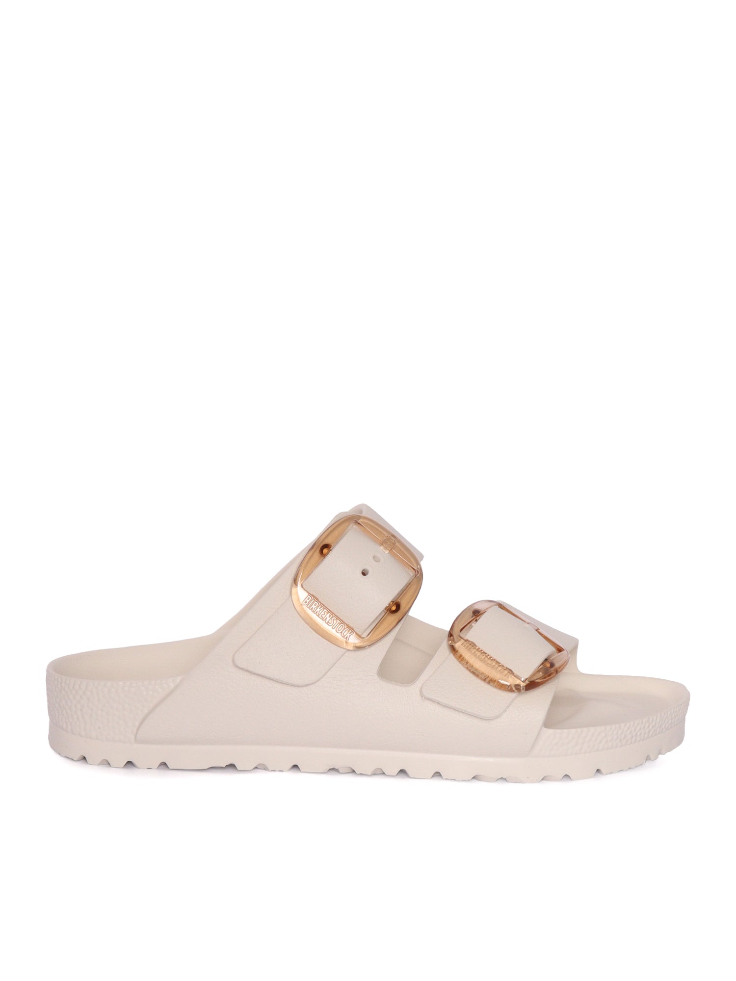 Arizona Big Buckle EVA eggshell, White Sole In Sandal