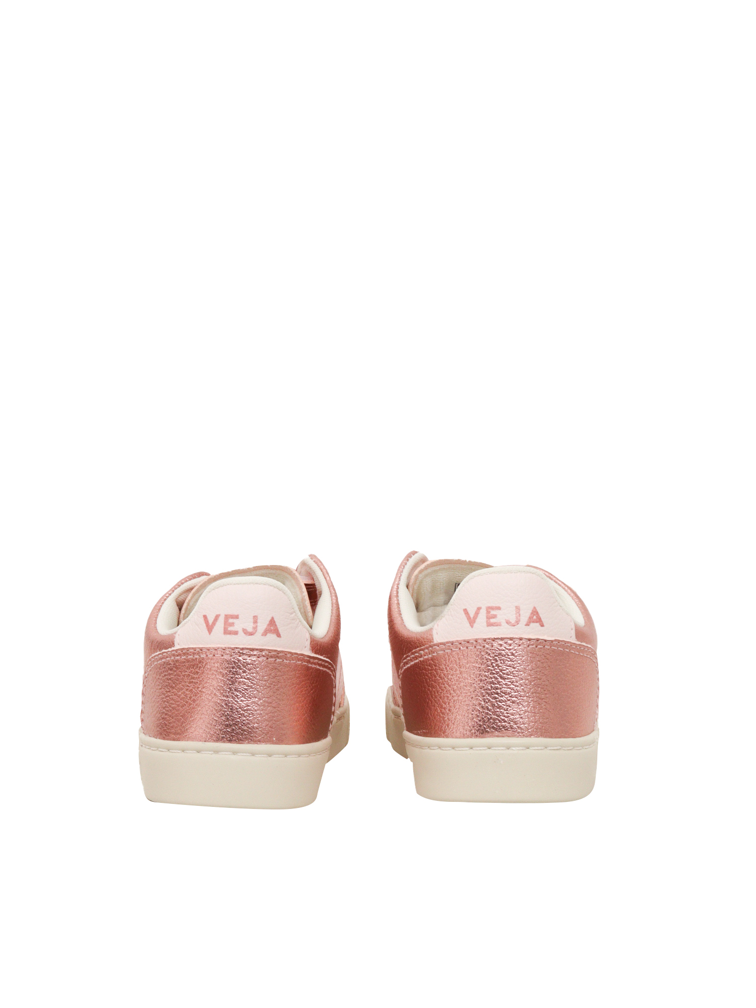 SMALL V-12 LEATH NACRE_LASSI SNEAKERS Pink Kid