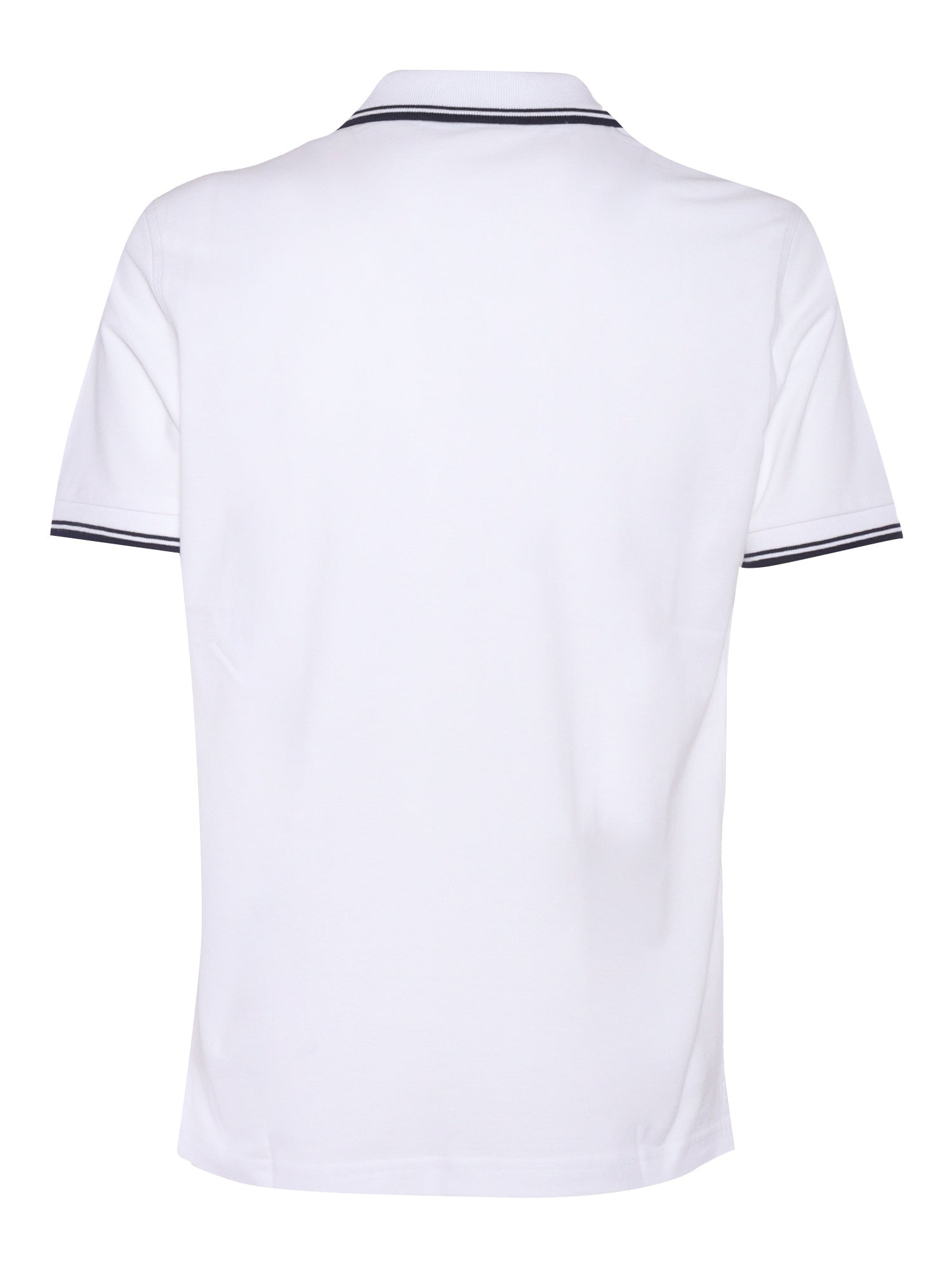 DB COLLAR PIQUET POLO White Cotton Elastane Shirt