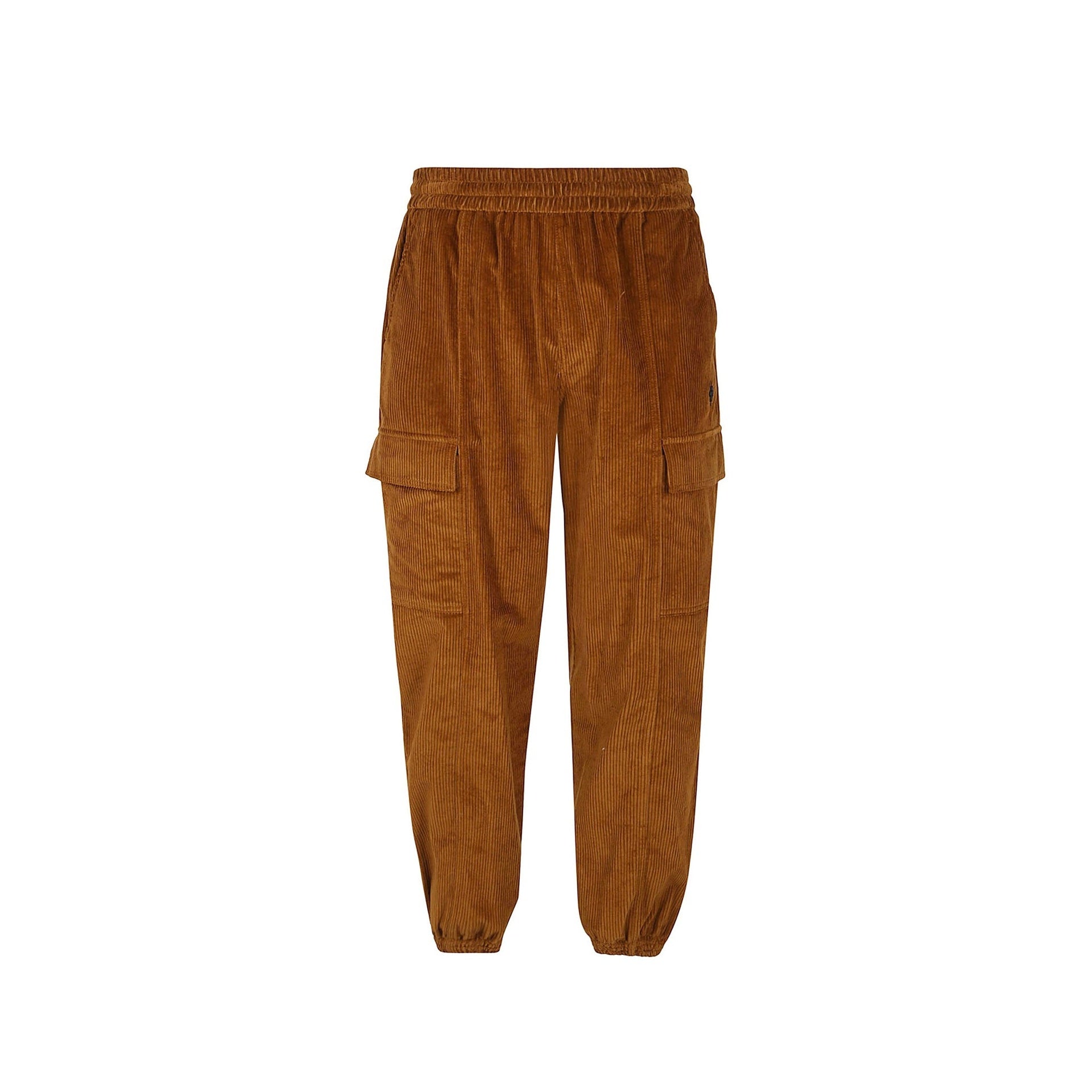 County Of Milan Velvet Pants Brown Cotton
