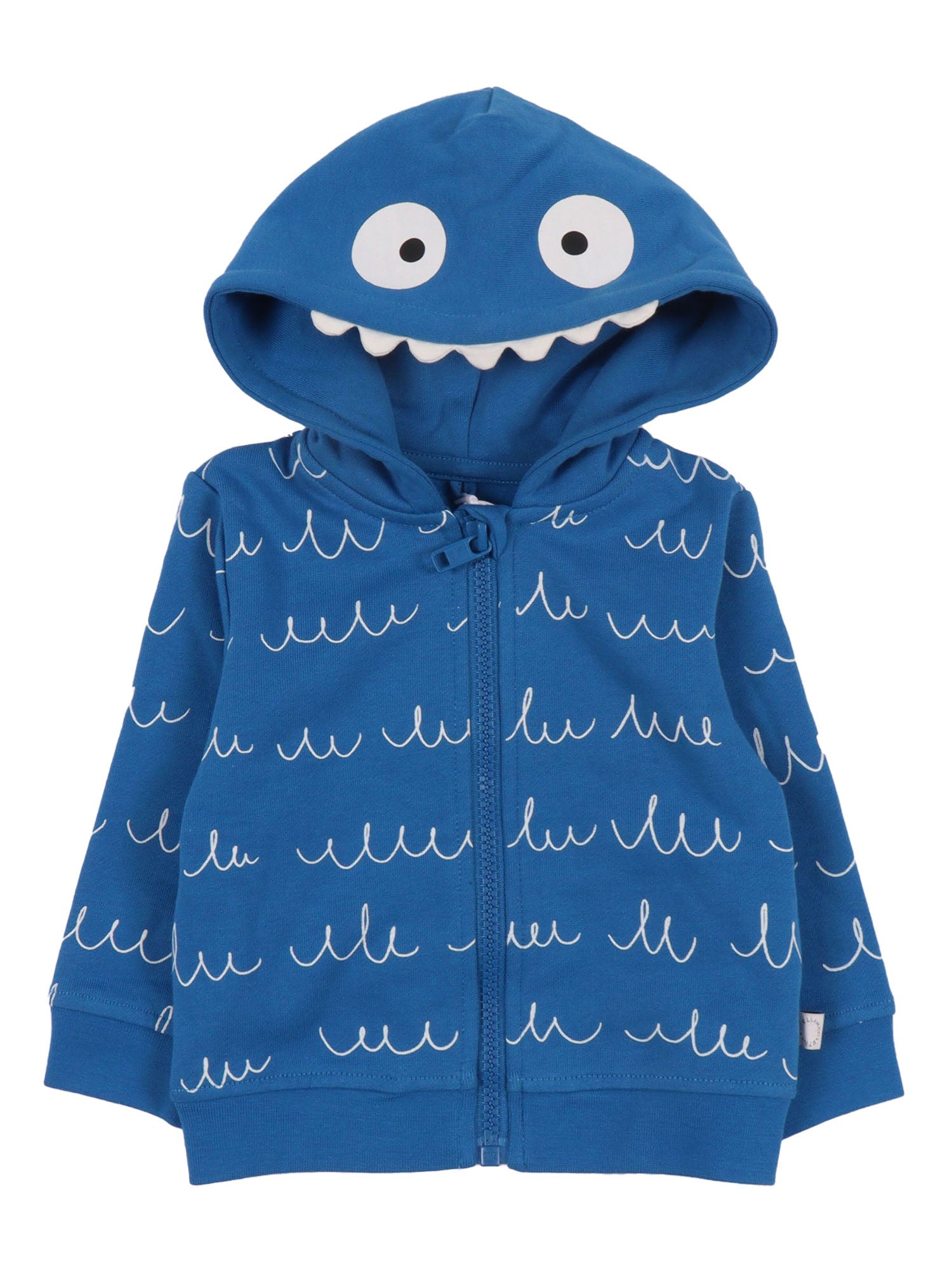 Jersey Cardigan Light Blue Cotton