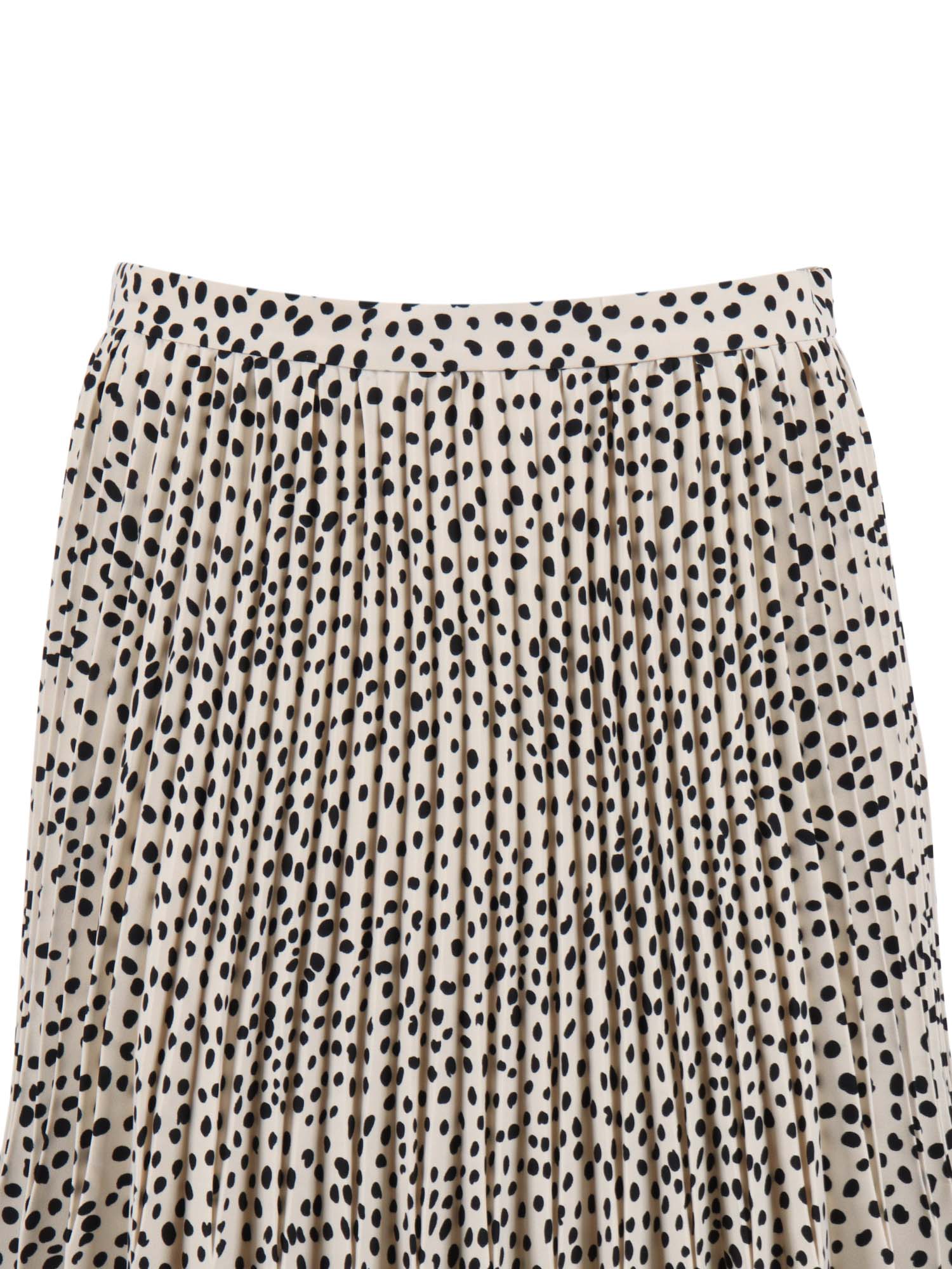 SKIRT Beige Polyester