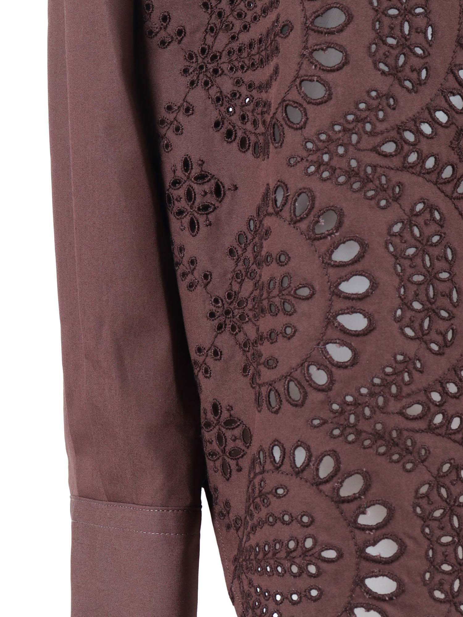 SHIRT Brown Cotton