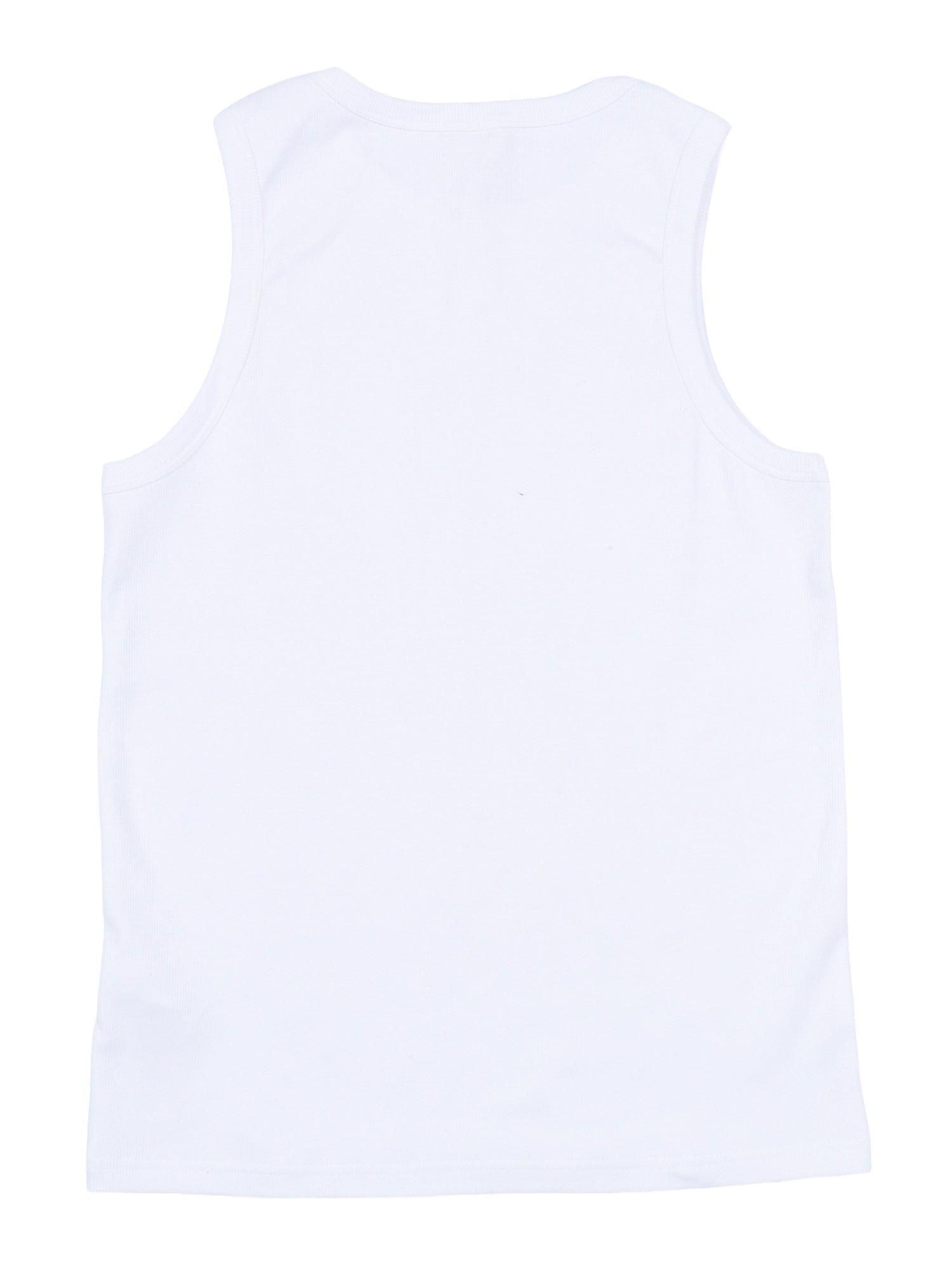 TANK TOP White Cotton Elastane
