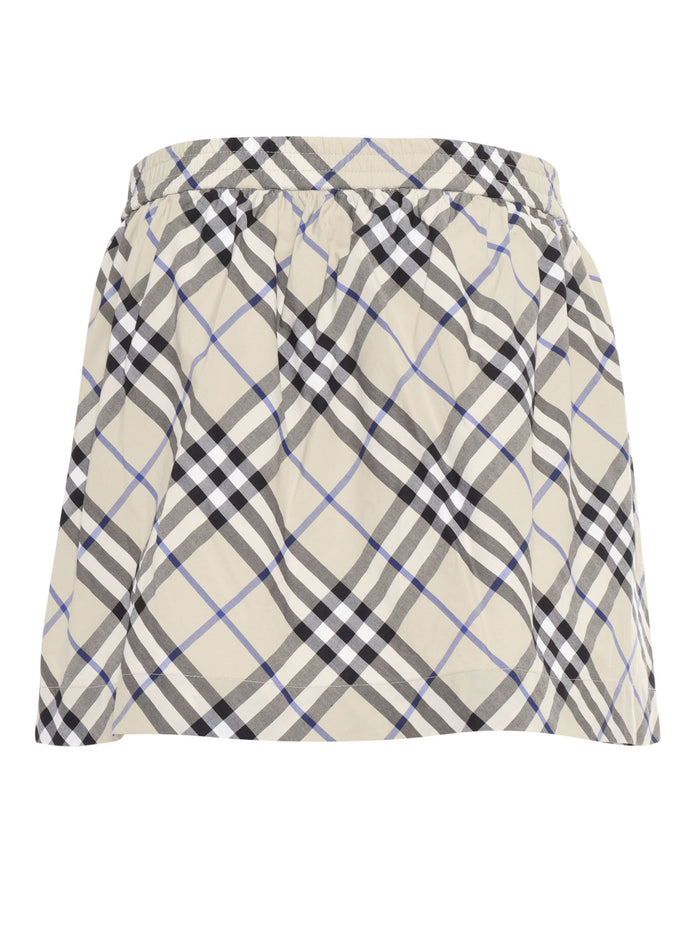 KID GIRL SKIRTS Green Cotton