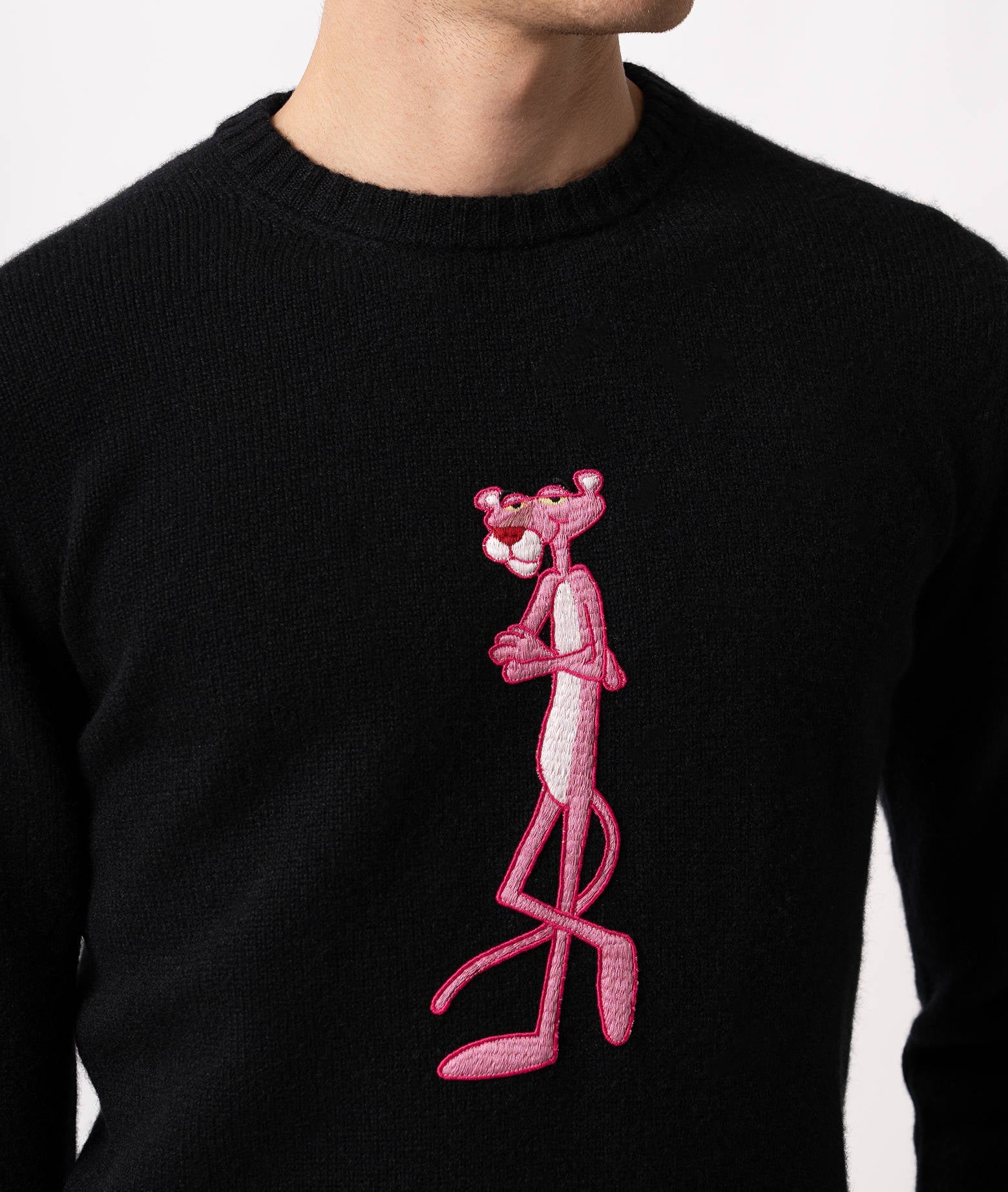 Sweater Pink Panther Black Da Definire