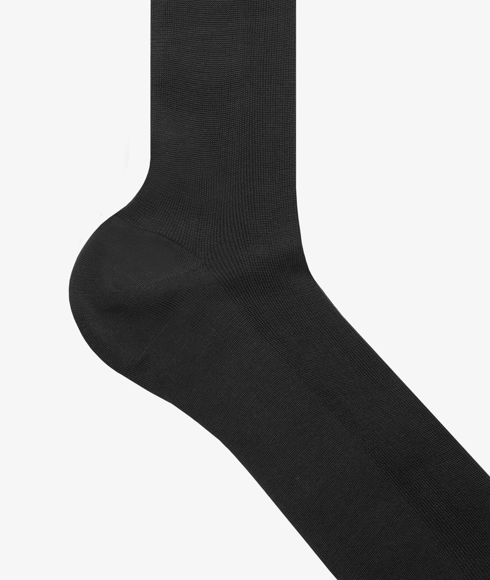 Silk Socks Darkbrown