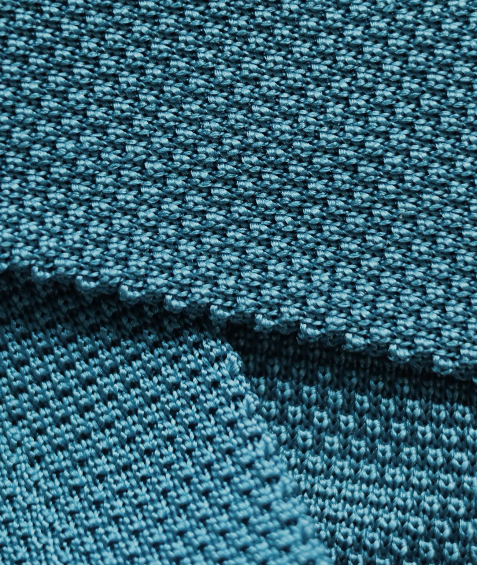 Silk Tricot Tie Darkgoldenrod Knitted