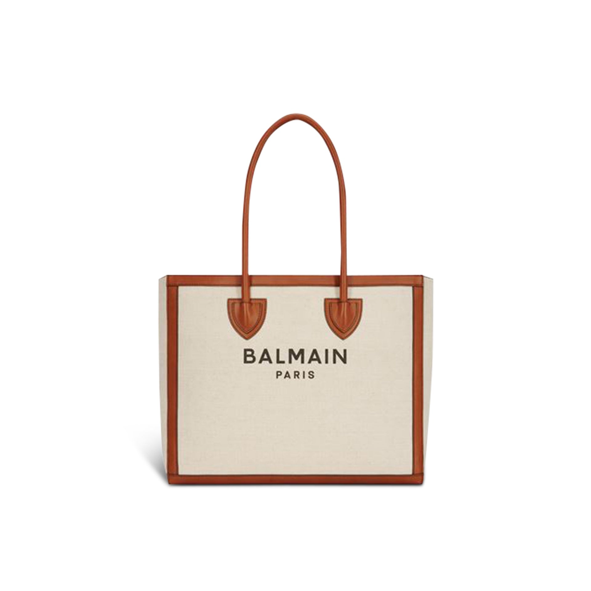Balmain Army 42 Shopper Bag Beige Cotton