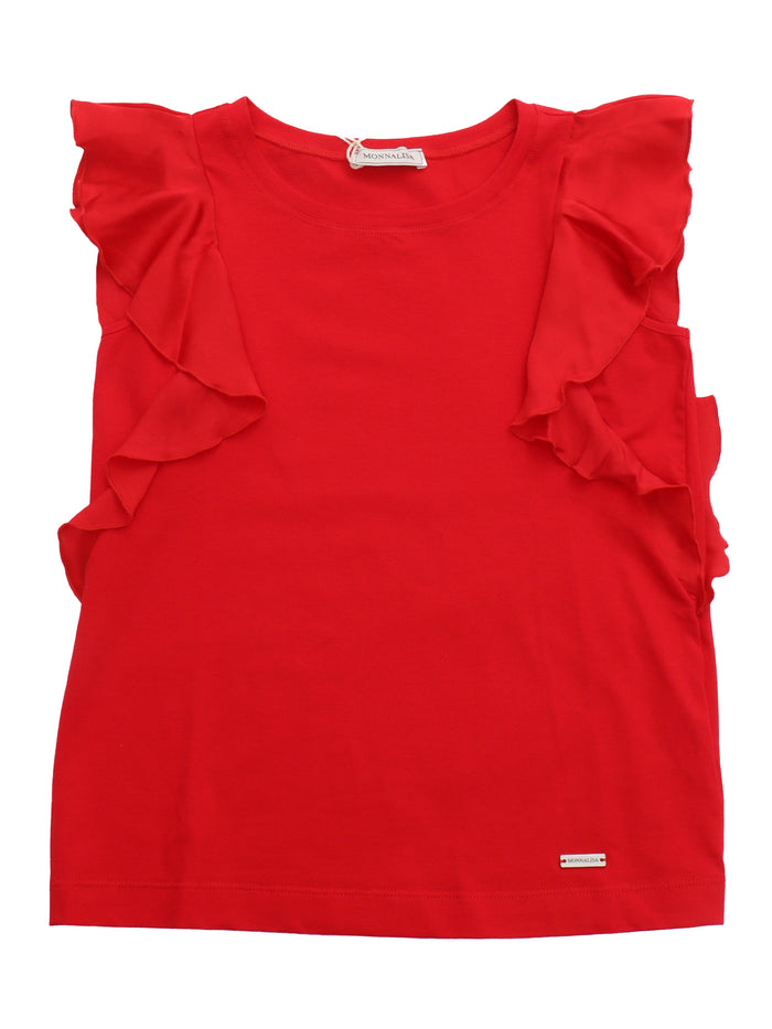JERSEY TOP Red Tank