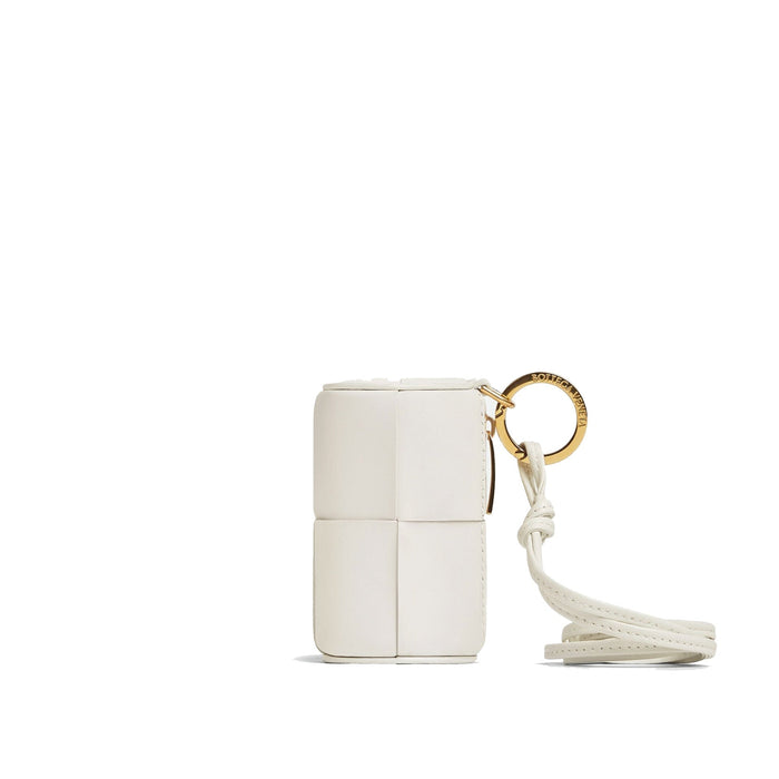 Leather Coin Purse White Lamb