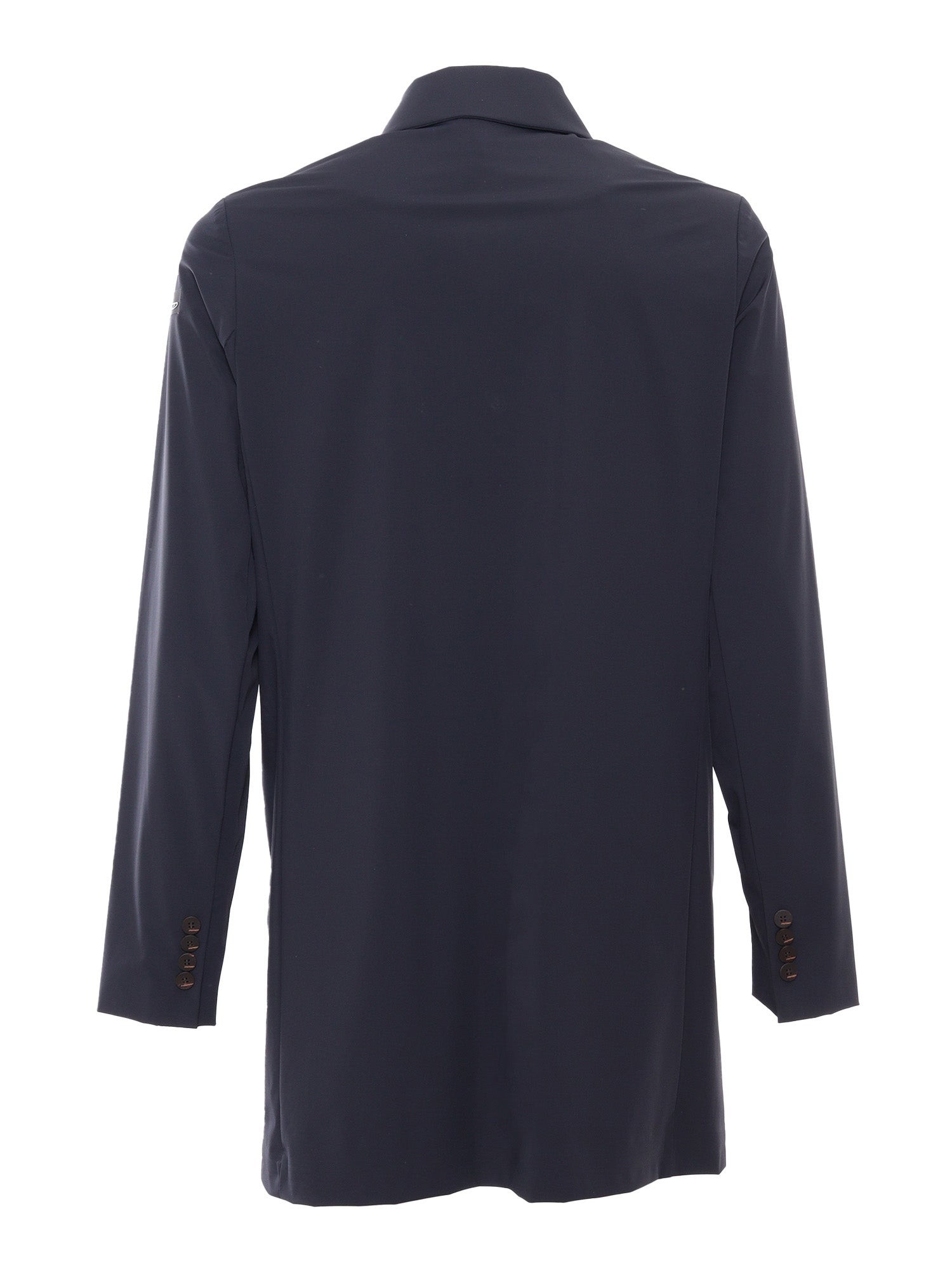 Long blue jacket Polyurethane Heavy