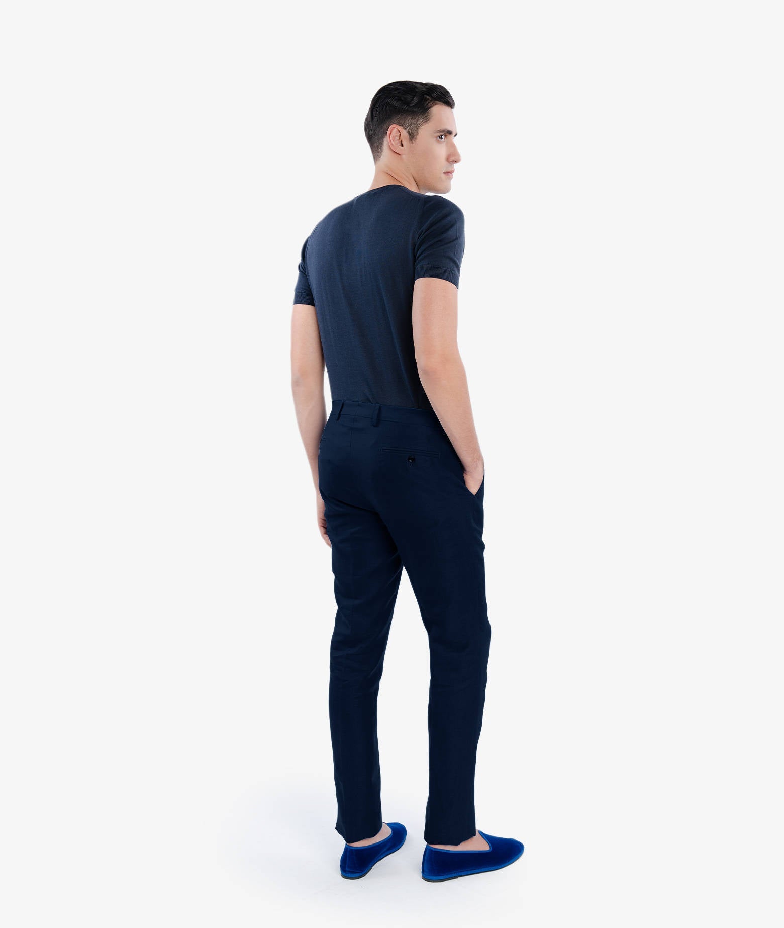 Linen Trousers Ubud Navy Sportswear