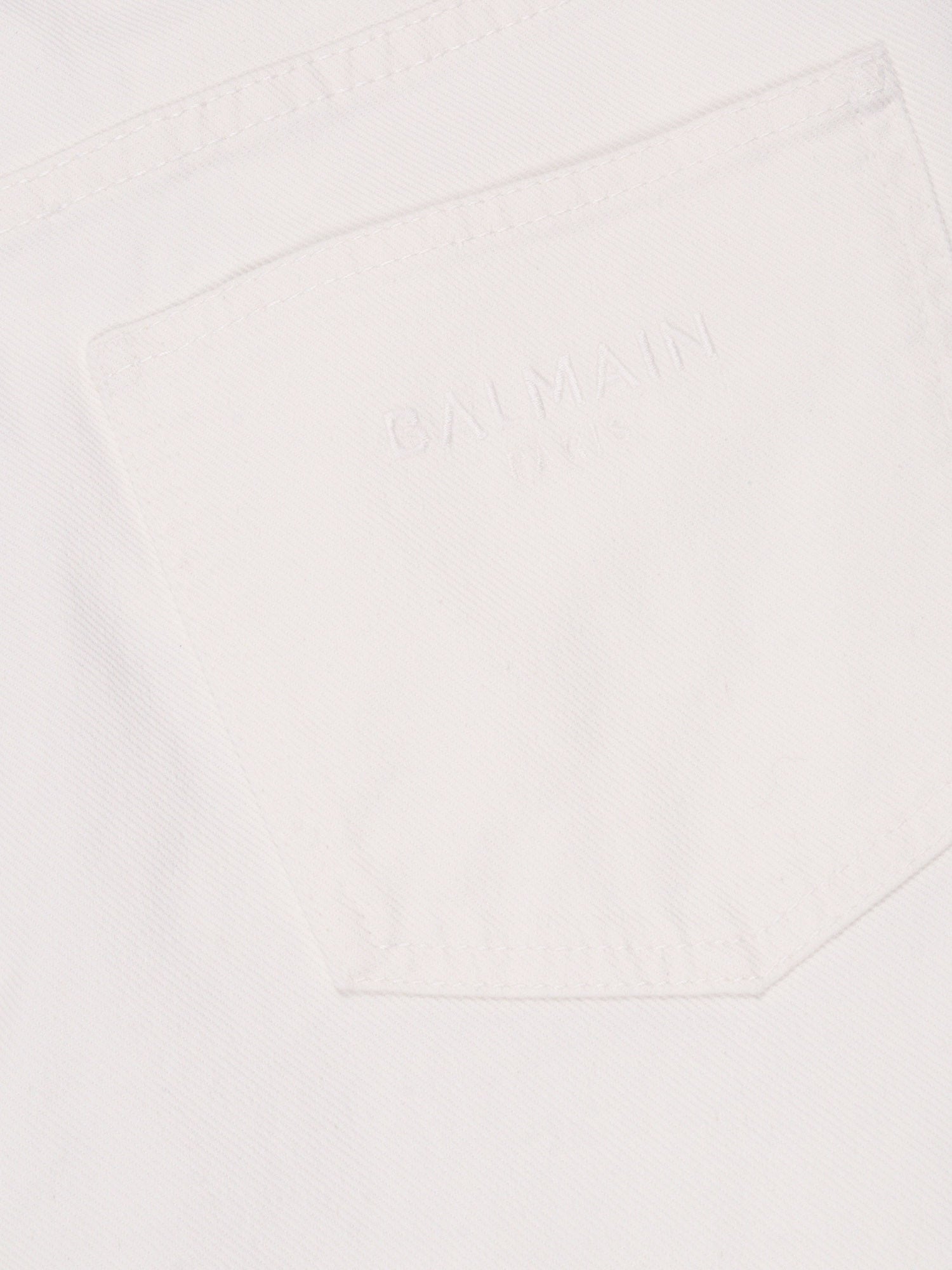 Trousers White Cotton