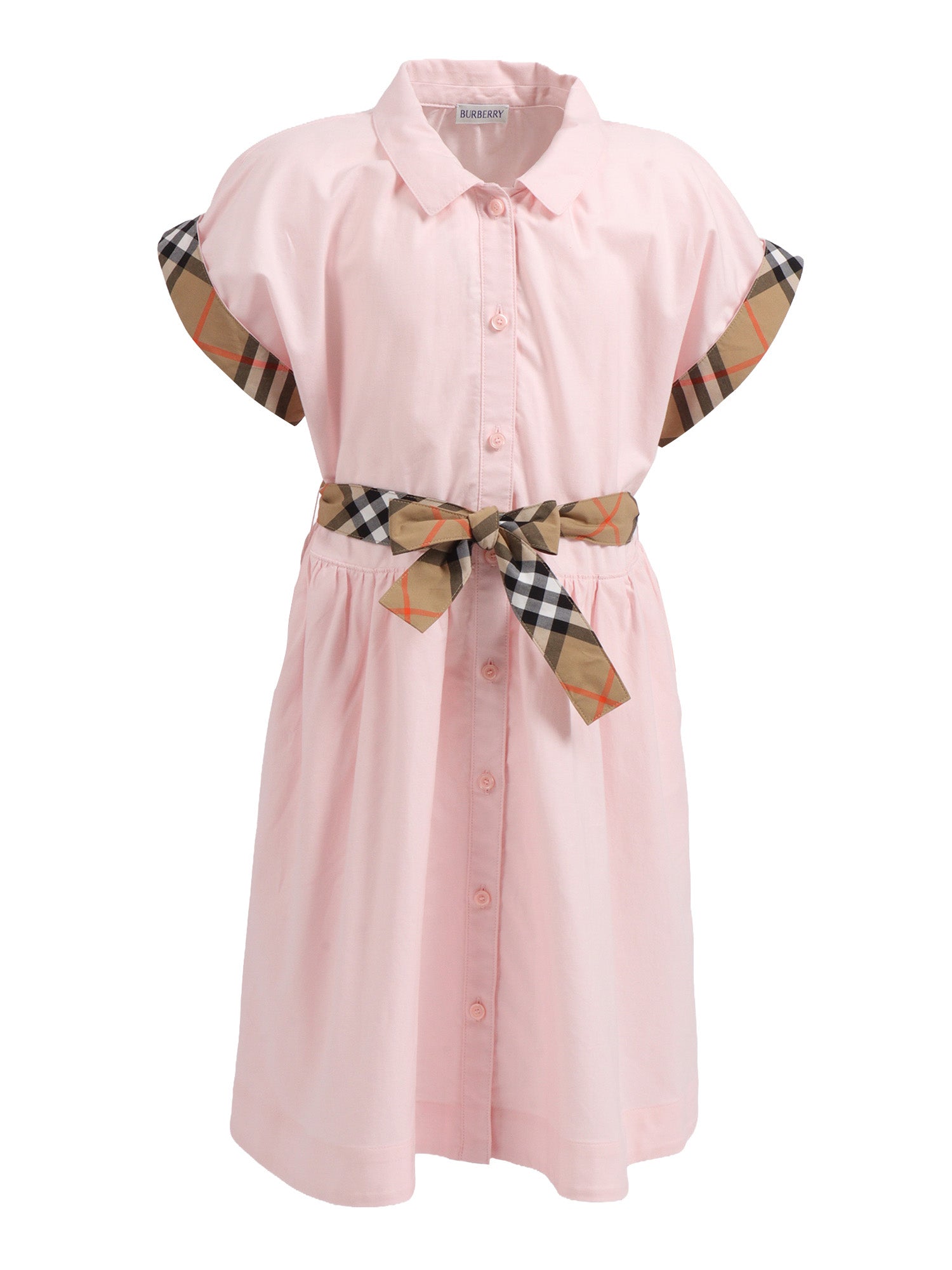 Kid Girl Dresses Pink Cotton