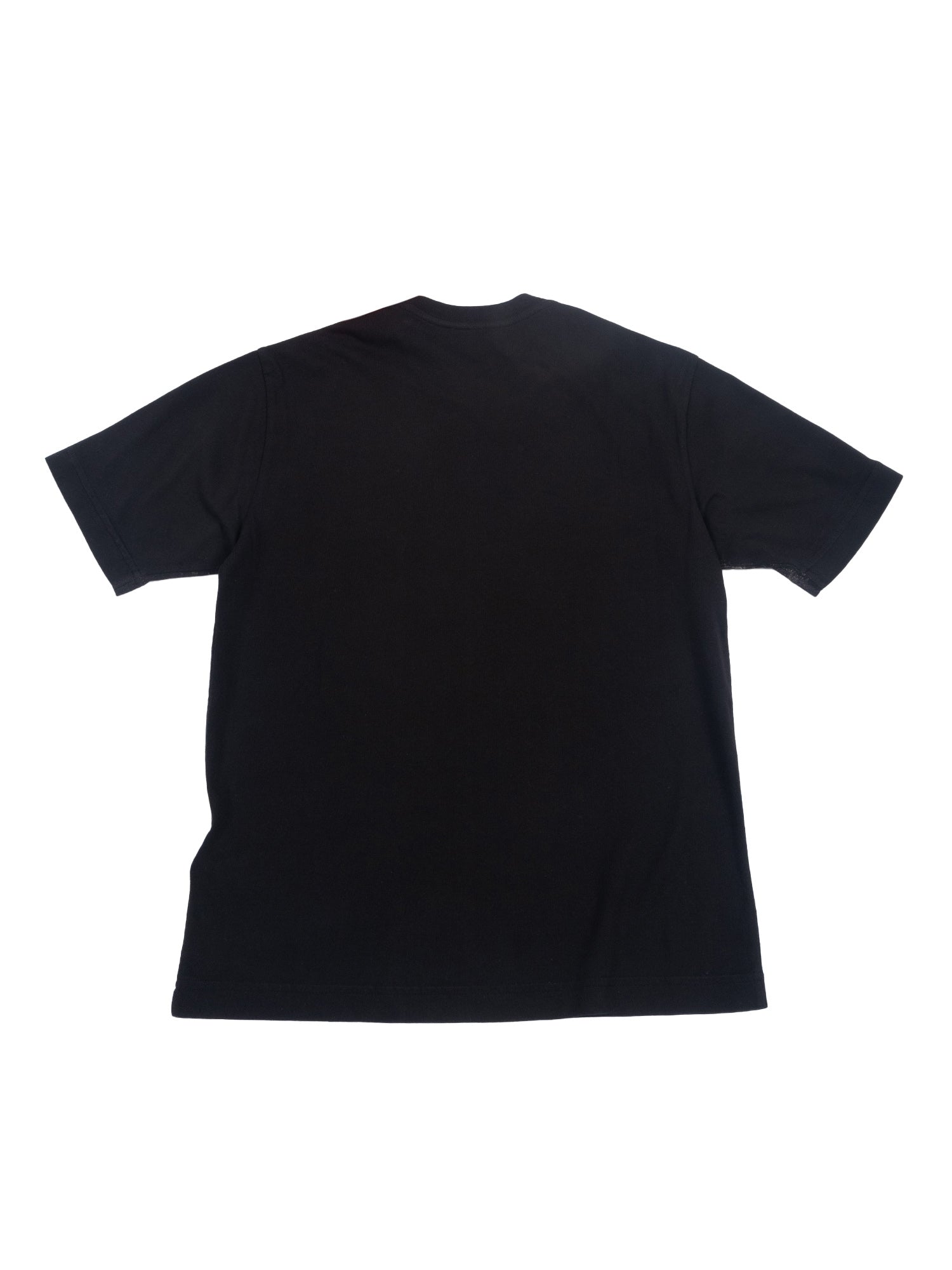 T-Shirts Black Cotton Short Sleeves T-shirt
