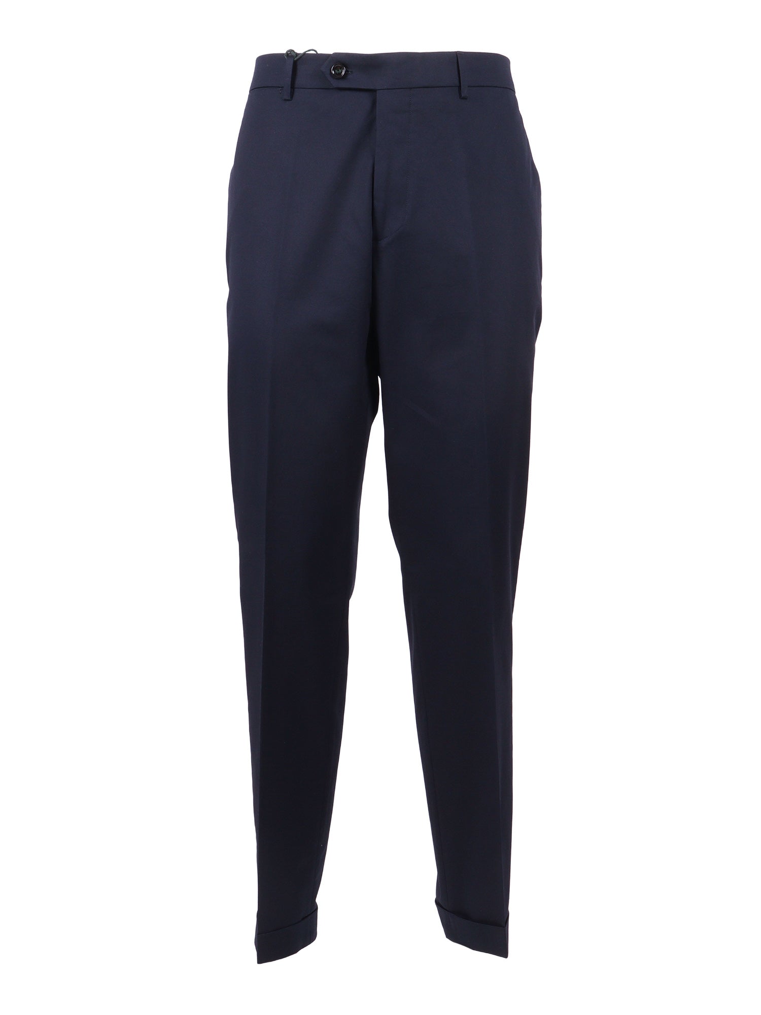 Yretro Long Pants Blue Cotton