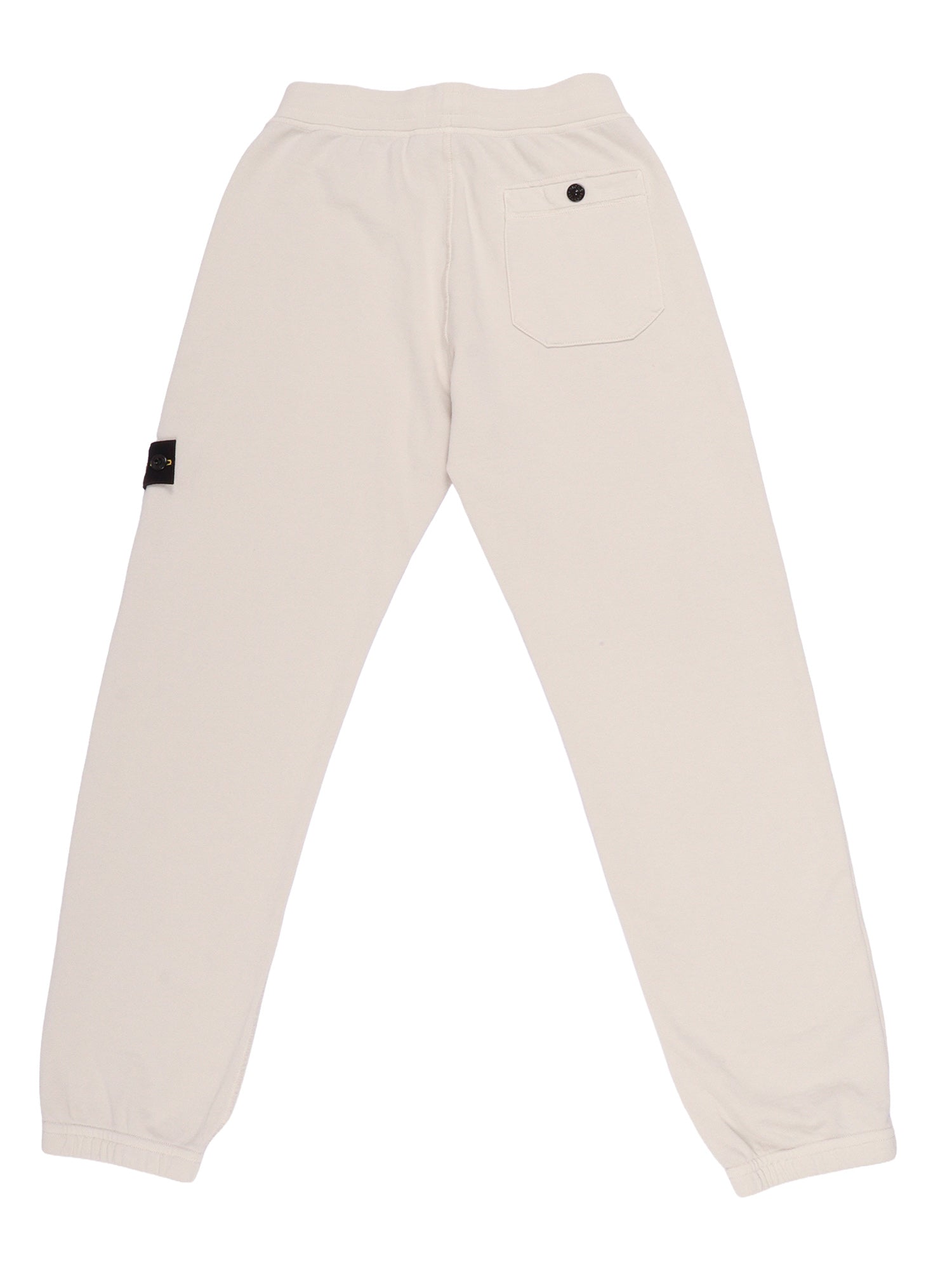 Sweatpants White Cotton Trackpants